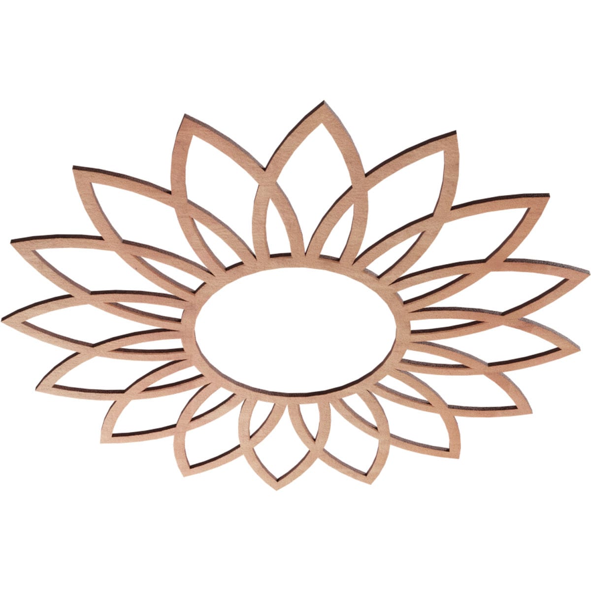 Ekena Millwork CMWP26X26X0375DACH Ceiling-Medallions - View #2
