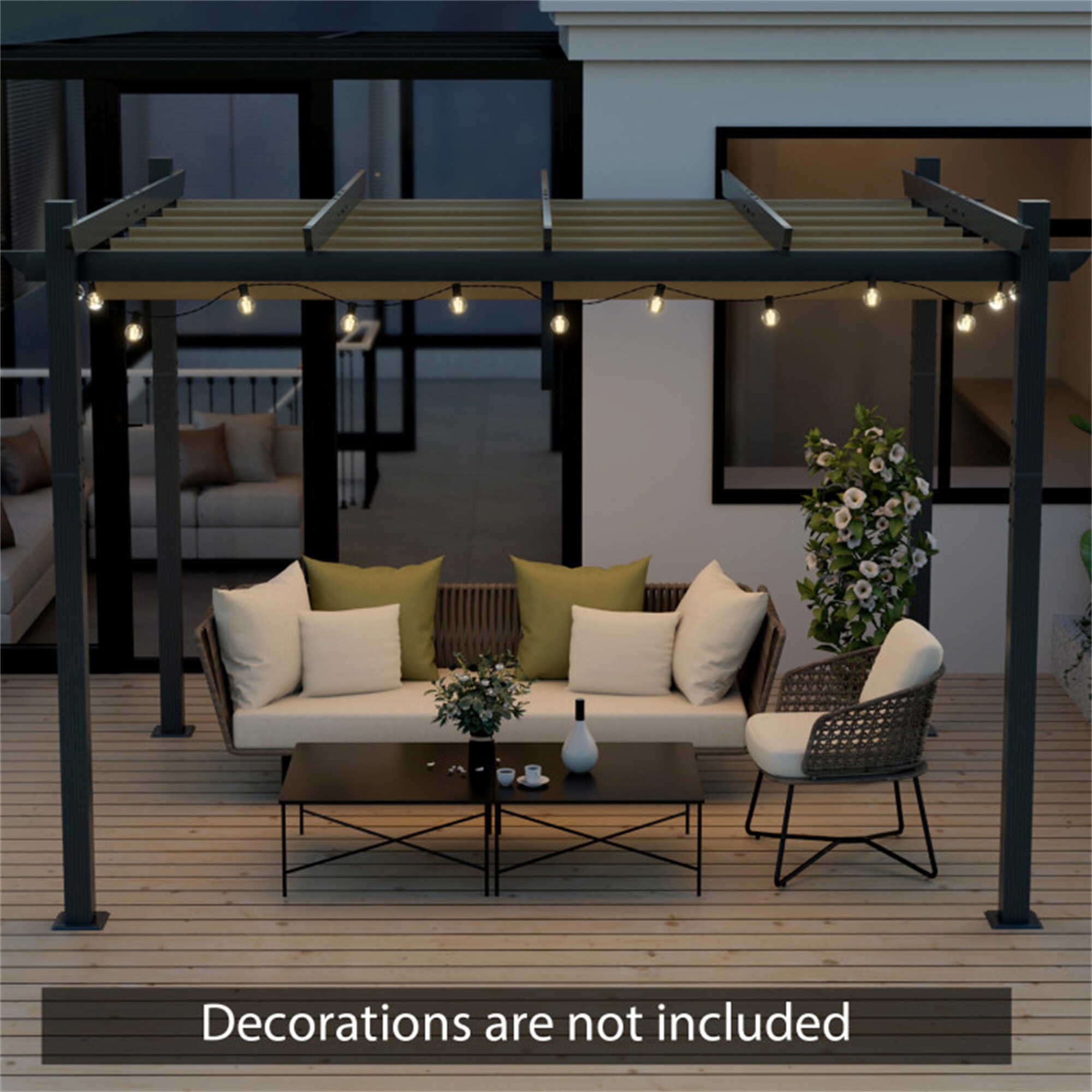 BABOOM BOM-10912BE-CO Wood-Resin-Gazebos - View #12