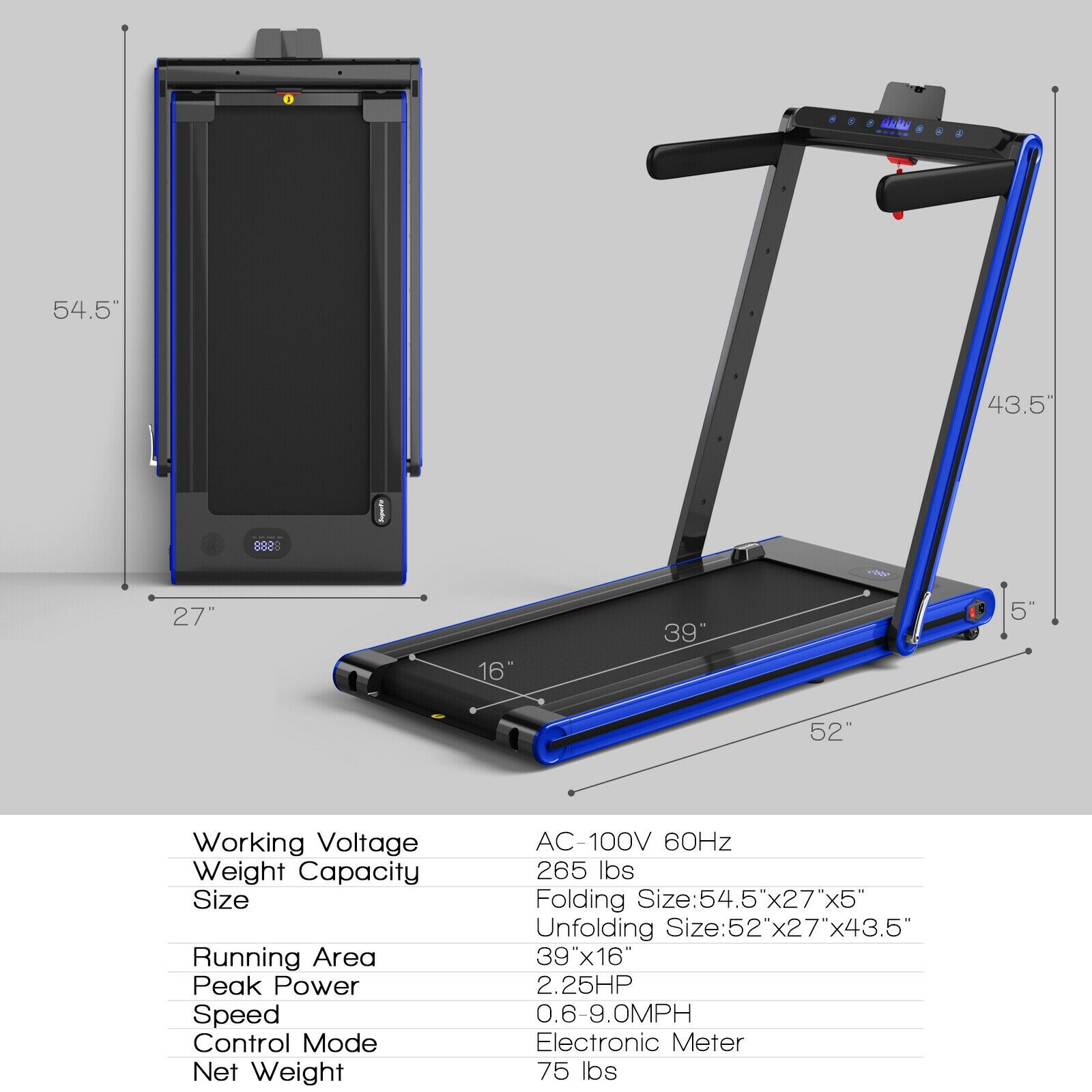 Slickblue D-CO-YN-SU74773PS treadmills - View #5