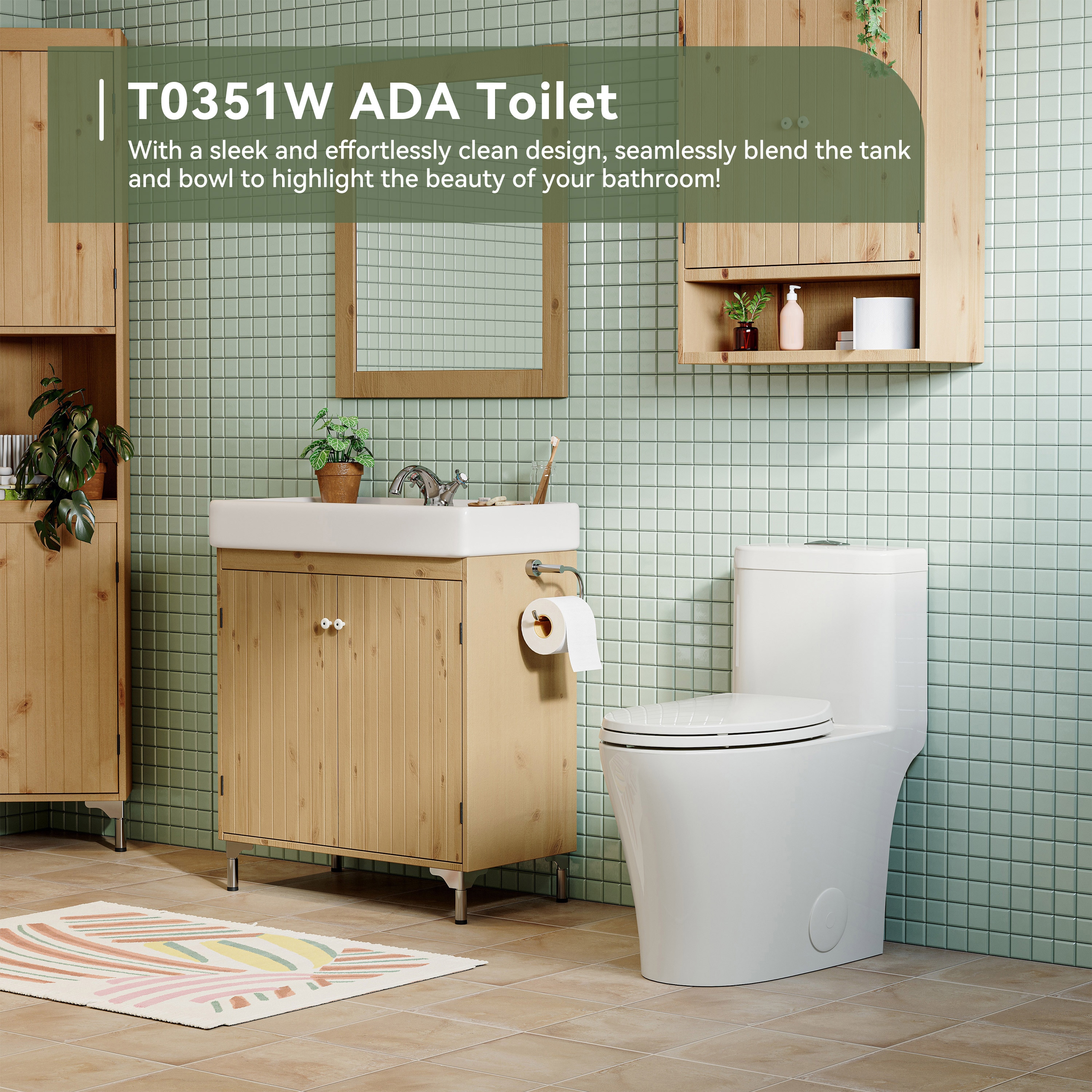 HOROW HR-T0351W toilets - View #2