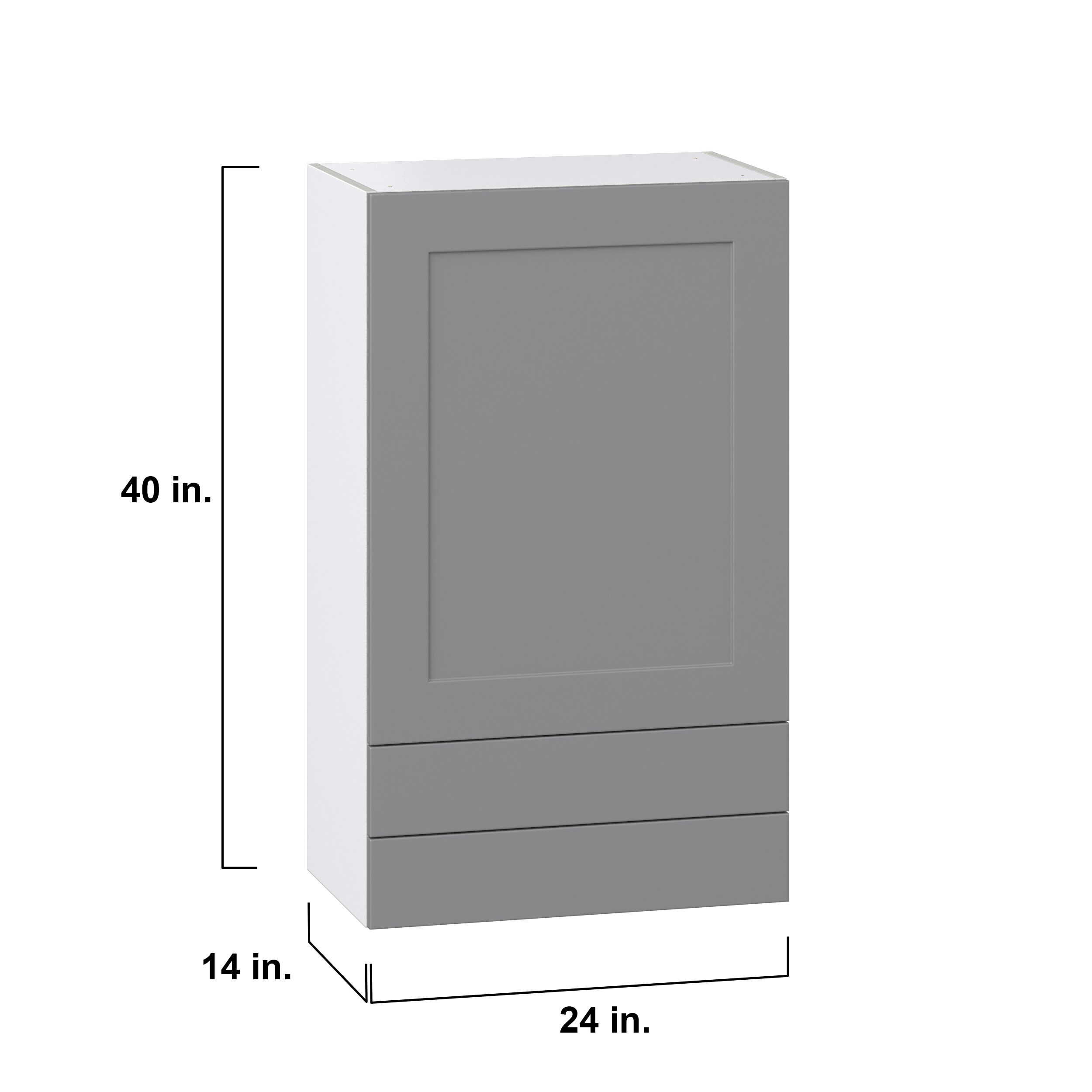 Hugo&Borg DSW2440B(L/R)-BM Cabinets-Kitchen - View #4