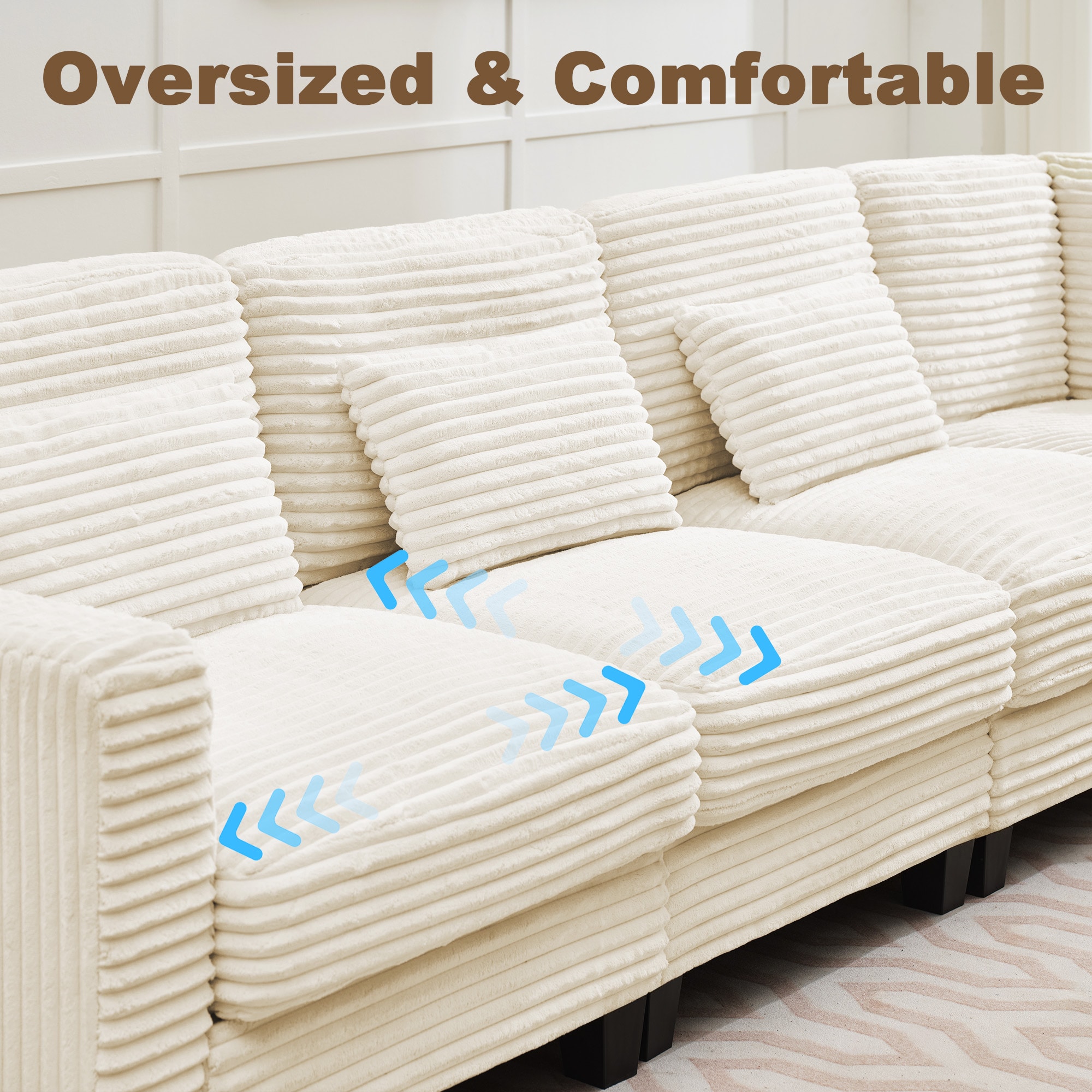 VOUA SAF-LYD2Z-BE Sofas-Loveseats - View #8