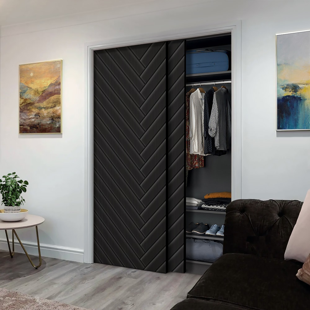 CALHOME CMD-CNC-225-96X30D2 Bifold-Sliding-Closet-Doors - View #3