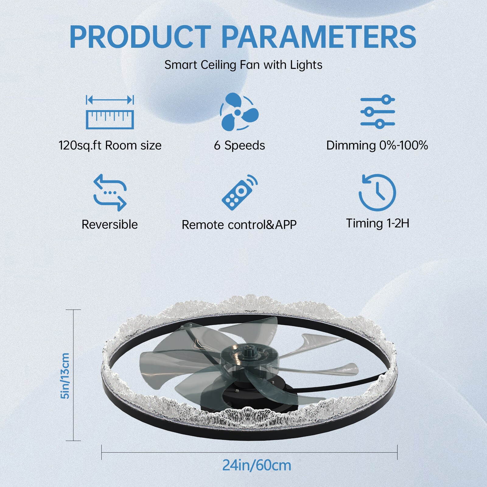 Blisstyle CLF371 Ceiling-Fans - View #8