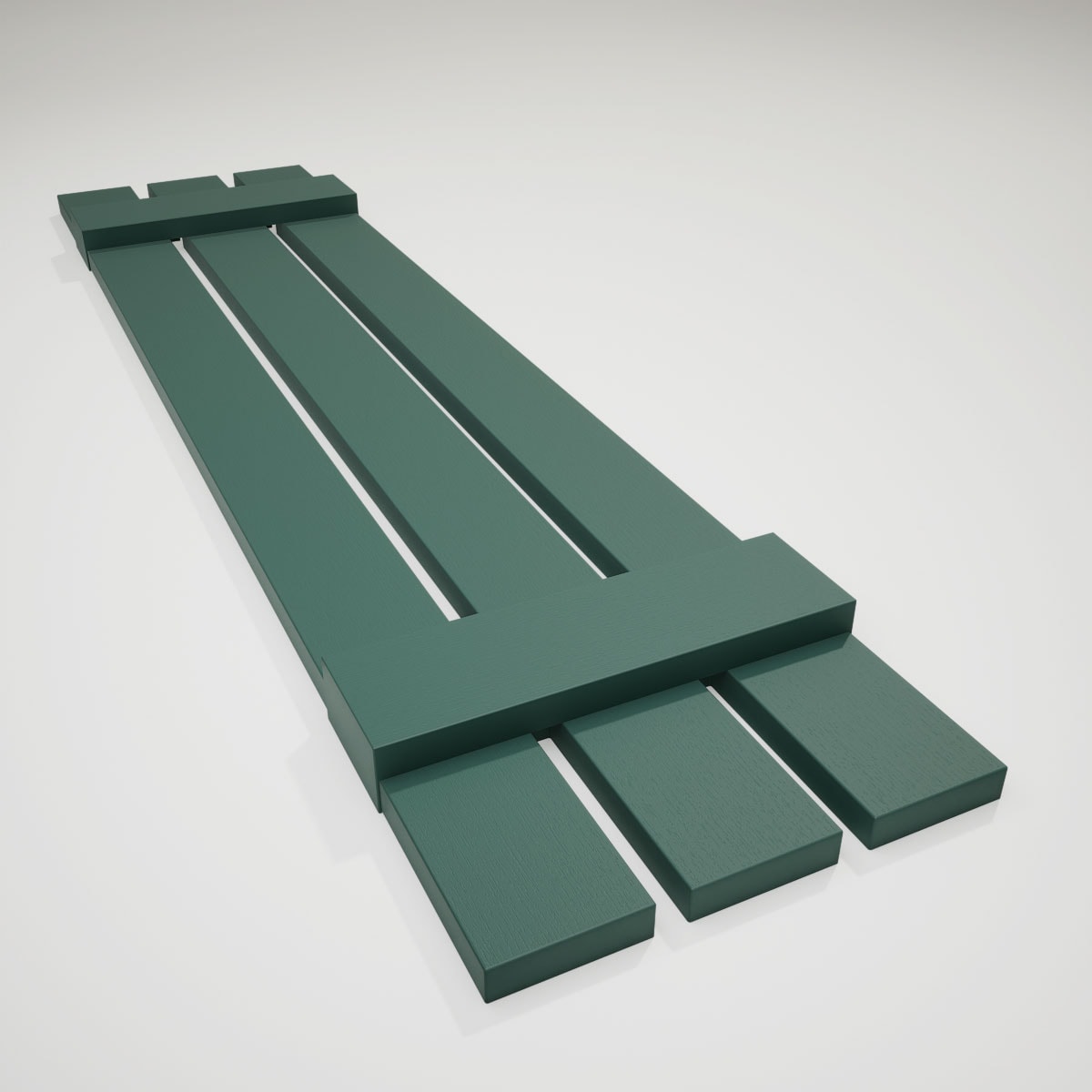 Ekena Millwork LS3C12X05200FG Exterior-Shutters - View #5