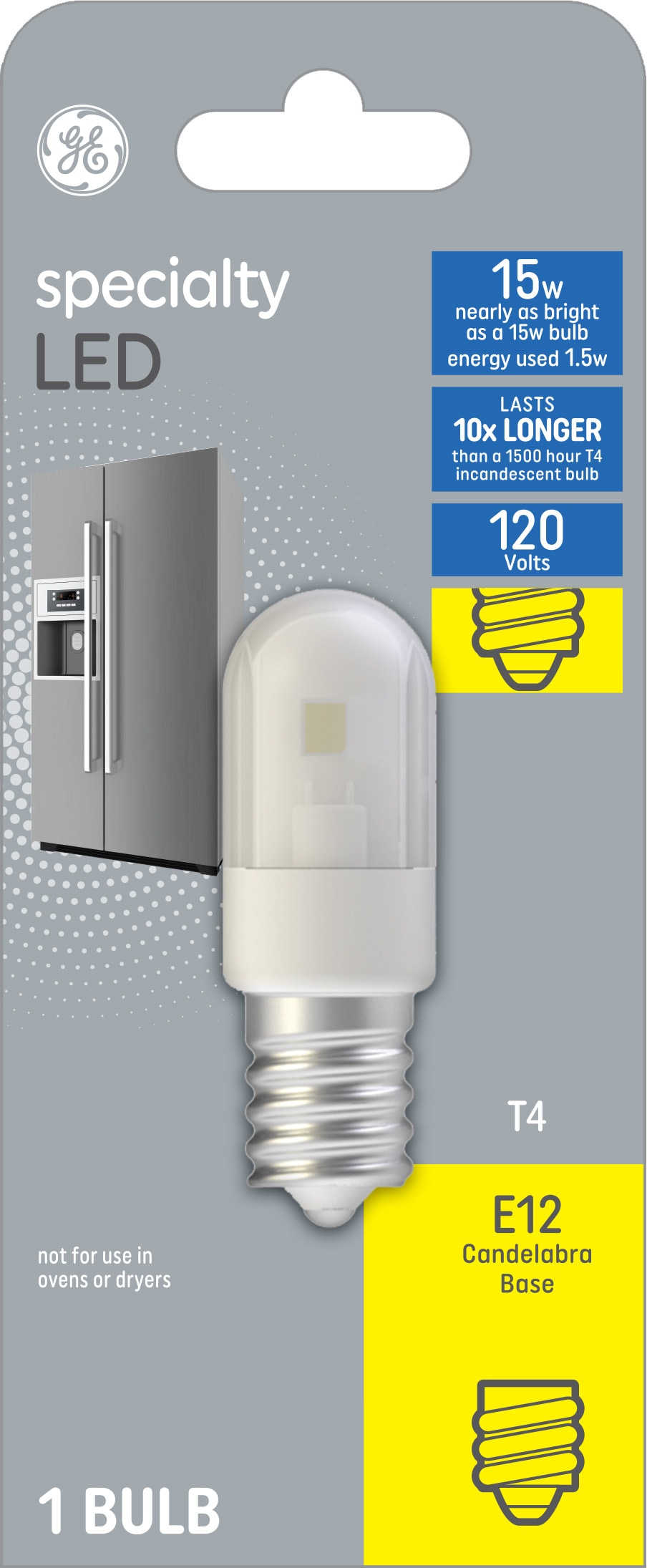 GoodBulb 40 Watt T6 1/2  Replacement Refrigerator Freezer Bulb