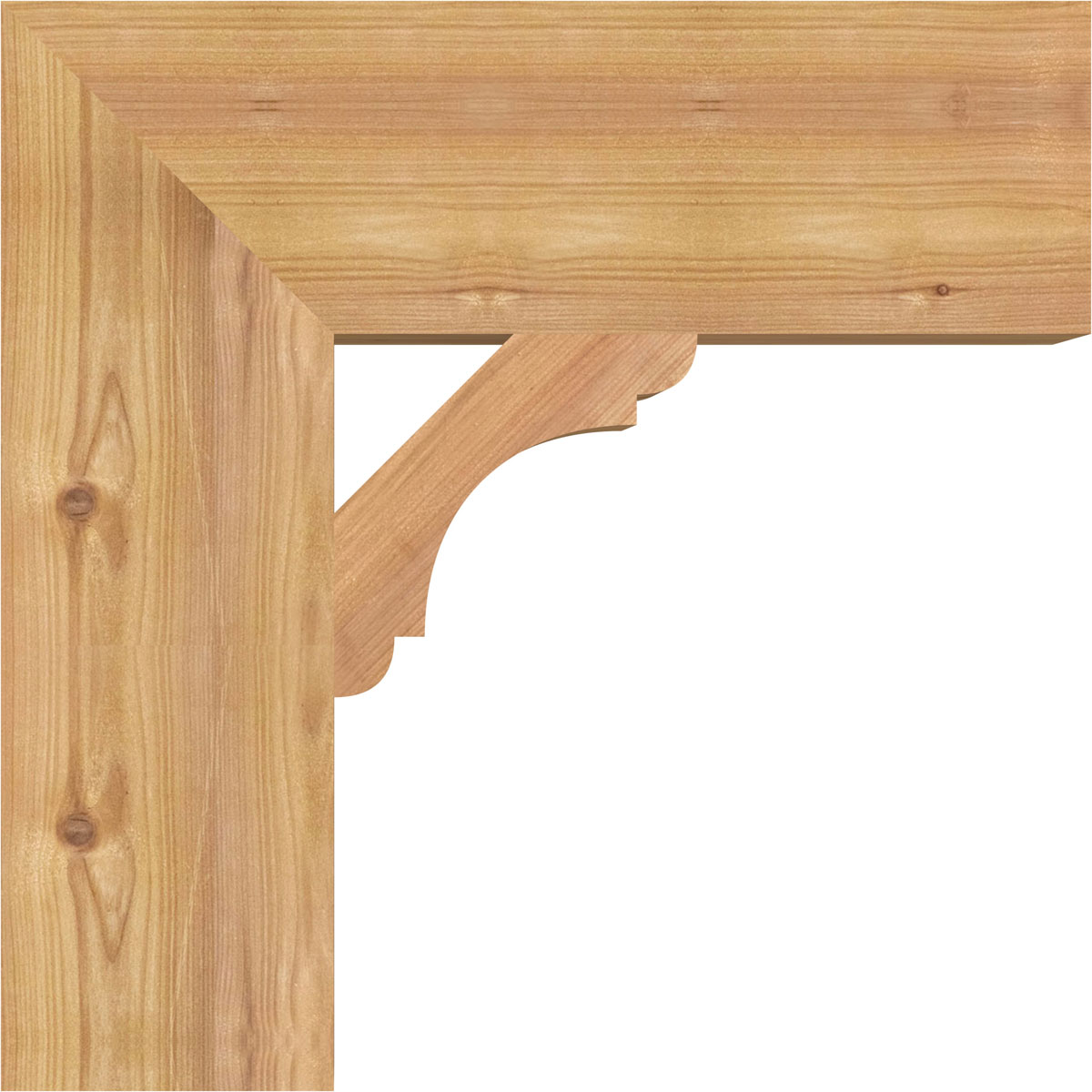 Ekena Millwork BKT06X18X18OLY05SWR Exterior-Brackets-Braces - View #3