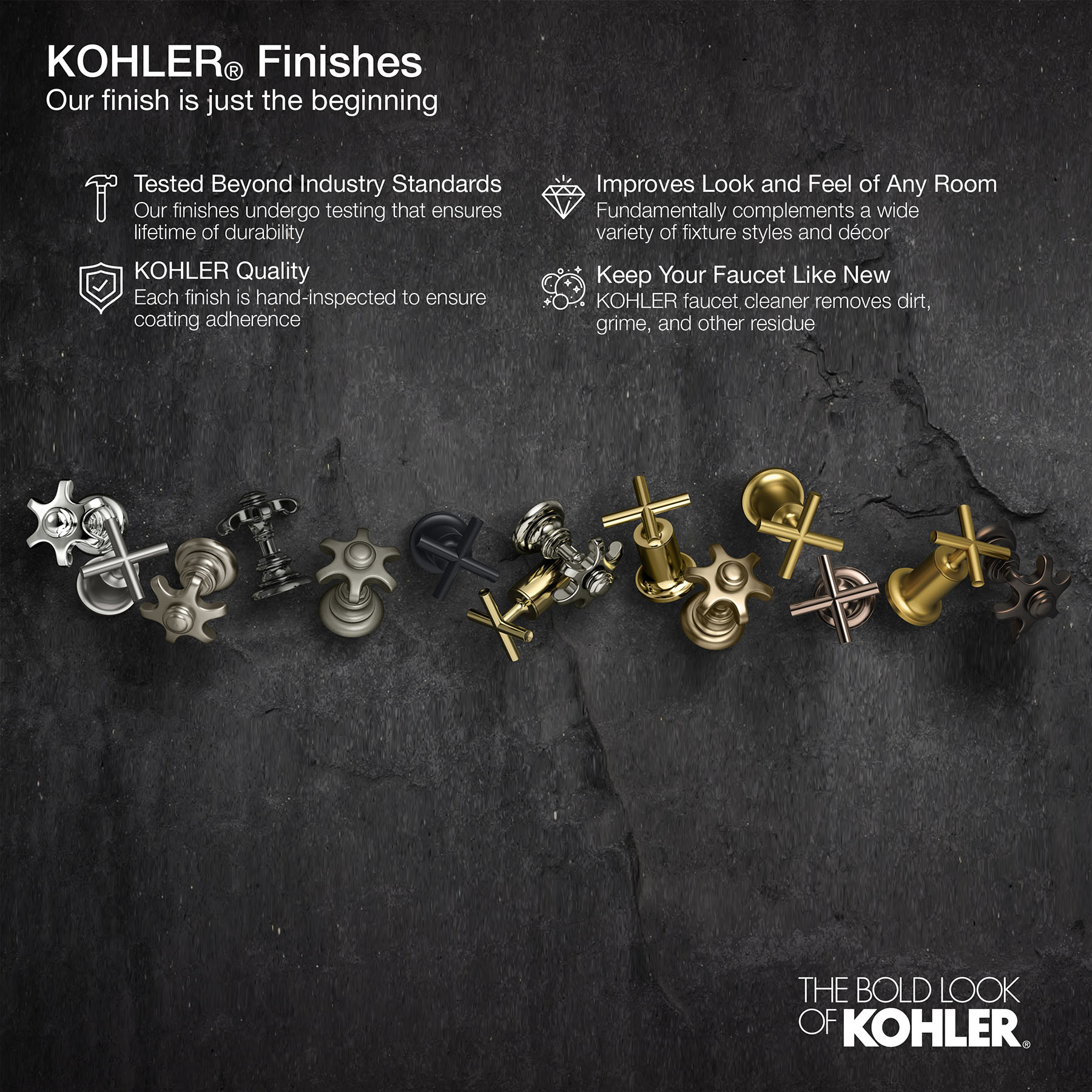 KOHLER TS397-4-2BZ Bath-Shower-Facc - View #4