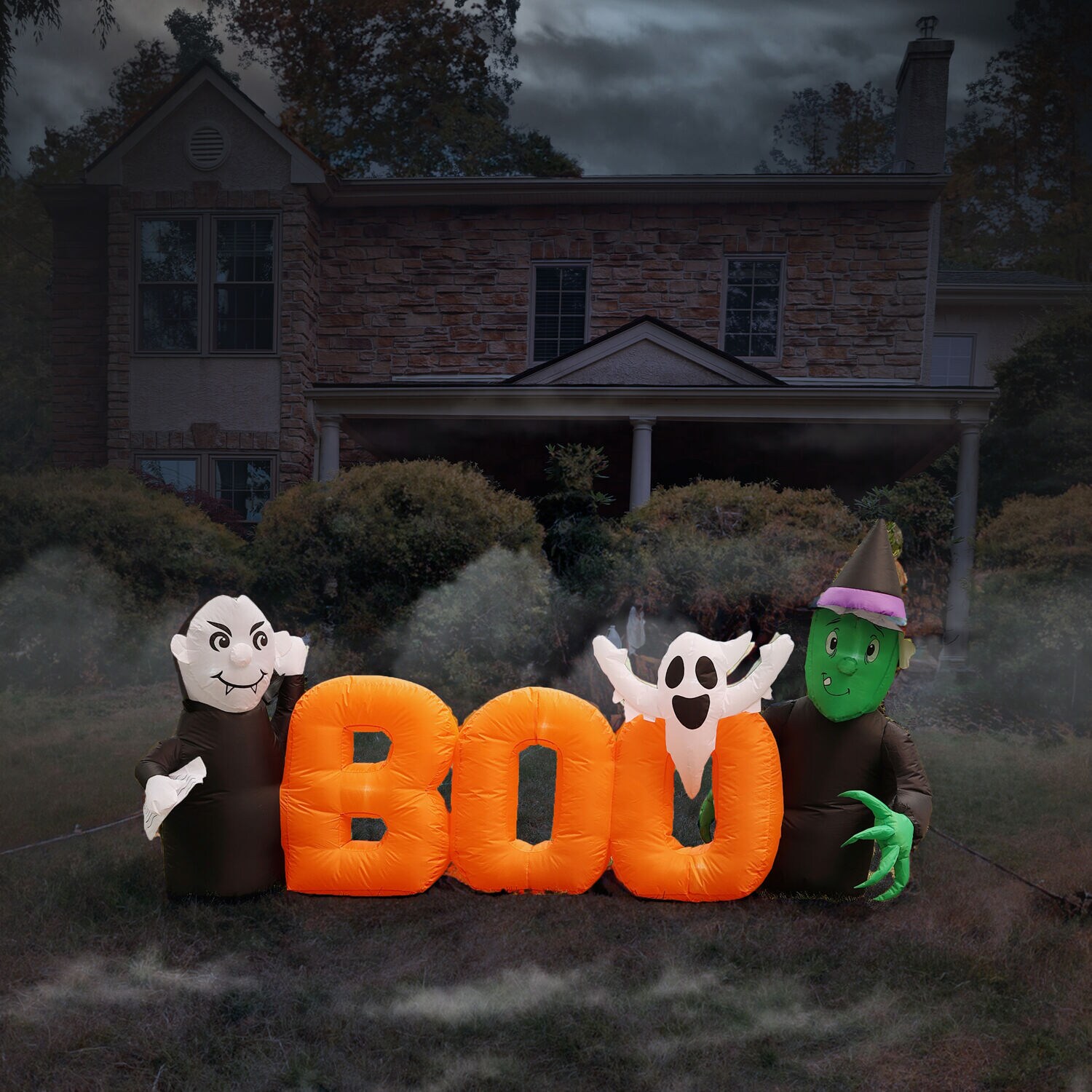 Haunted Hill Farm HIBOOSGN061-L Outdoor-Halloween-Decor - View #8