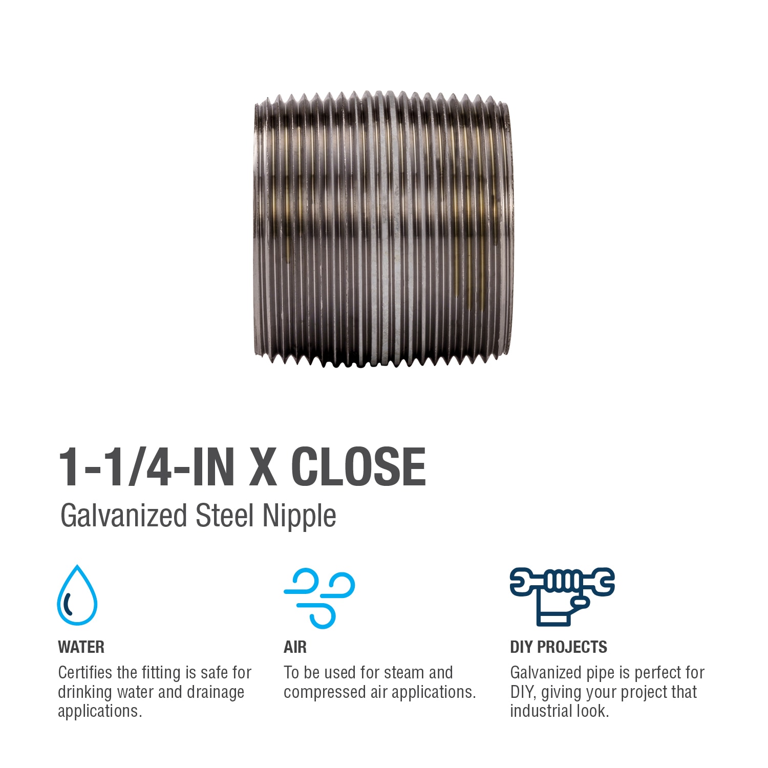 RELIABILT 10700 Galvanized-Fittings - View #4