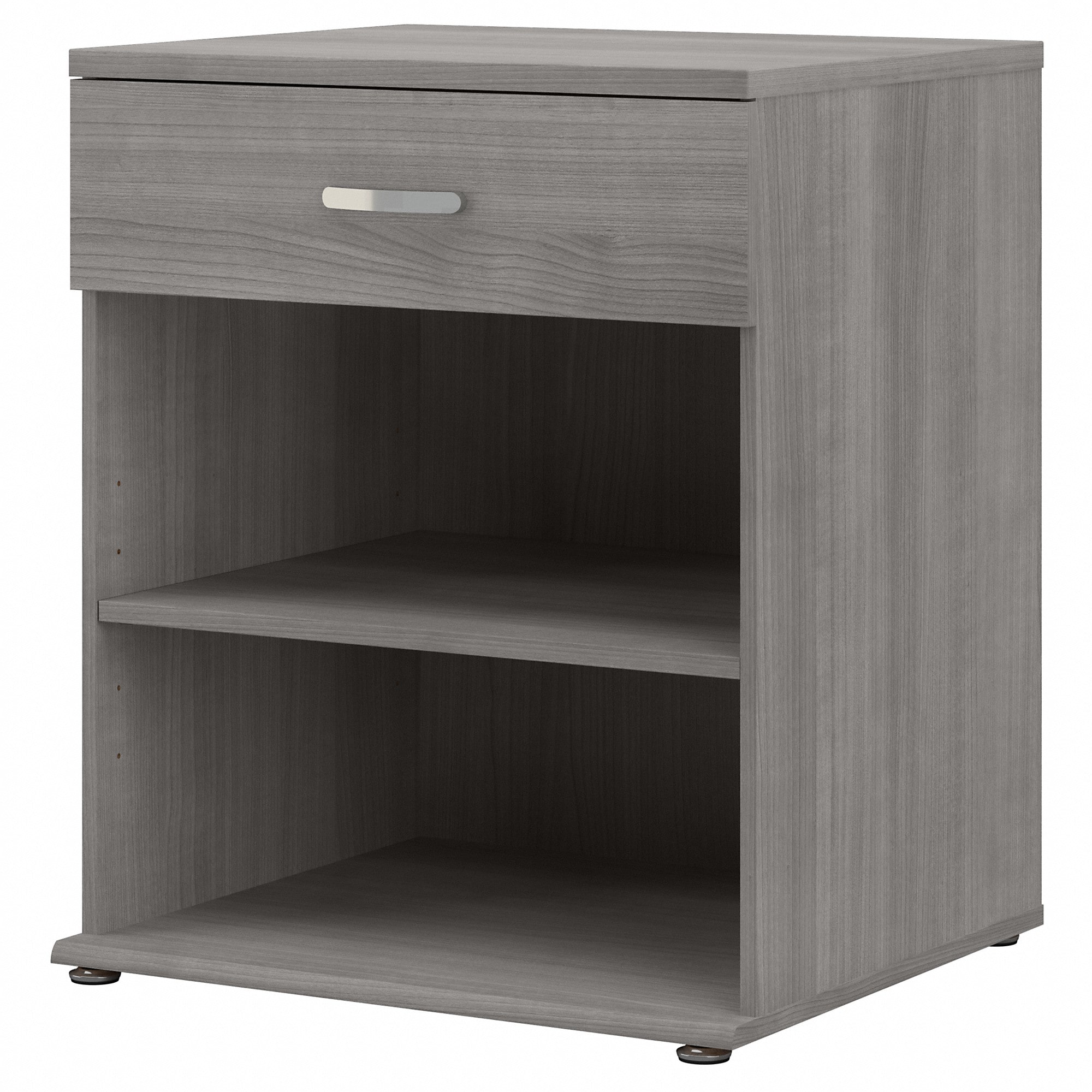 Bush Business Furniture Universal Storage 28.3464-in W x 33.9763-in H Wood Composite Platinum Gray Freestanding Utility Storage Cabinet
