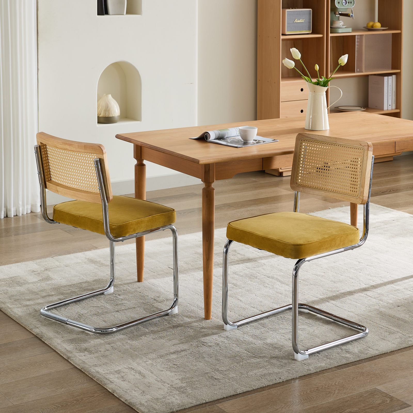 Homy Casa W1143DCA-GD 2 Dining-Chairs - View #3