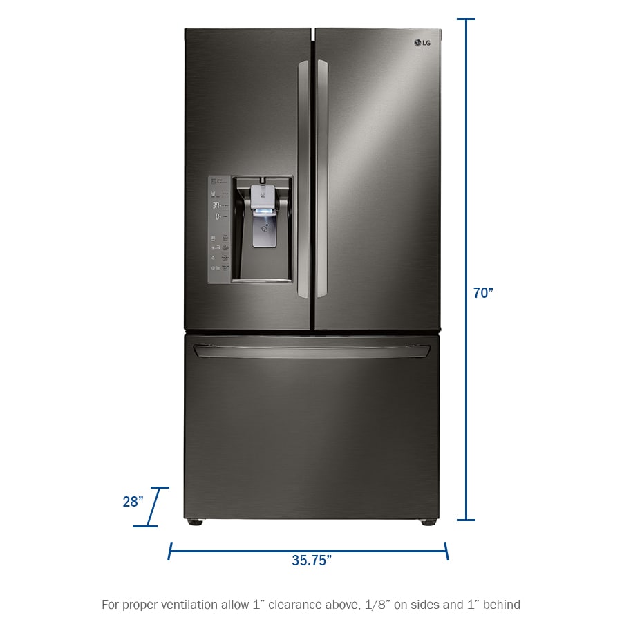 lg refrigerator lfxc24726d