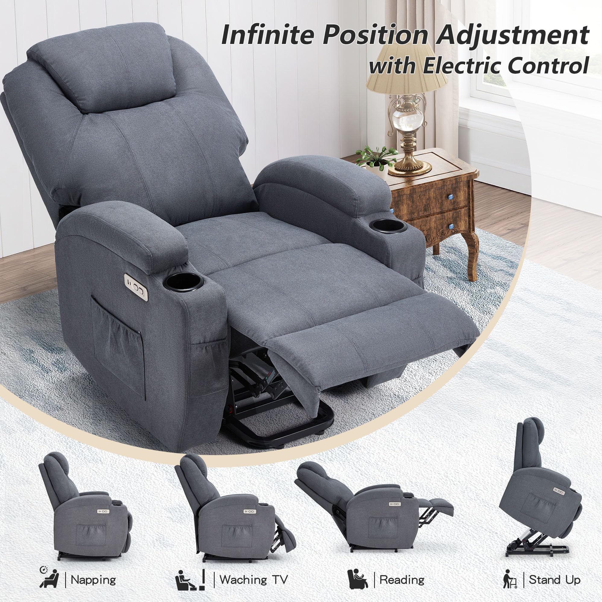 AECOJOY 13037BU-LS01 recliners - View #5