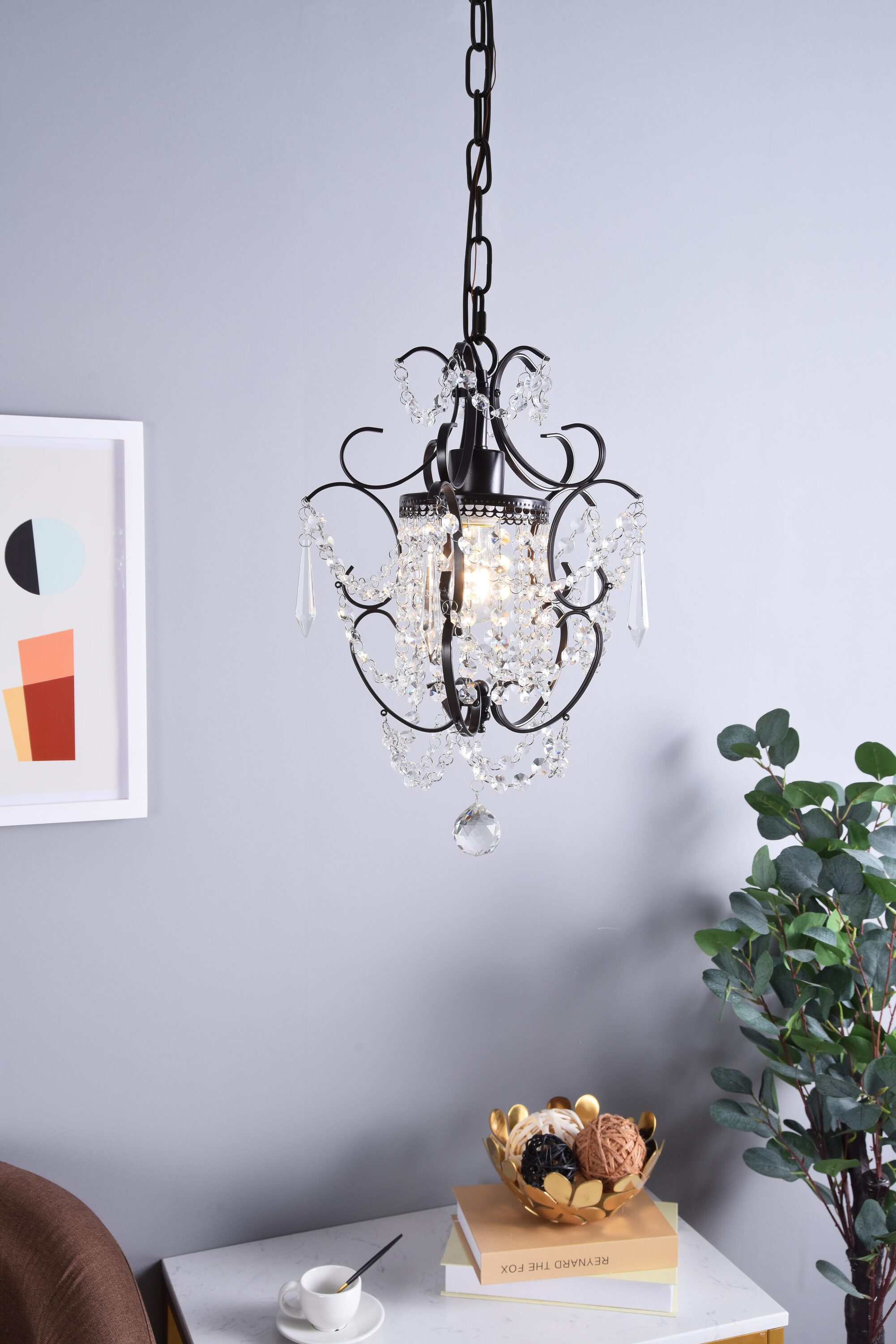 Elegant Decor HFDL15051D11ORB Pendant-Lights - View #8