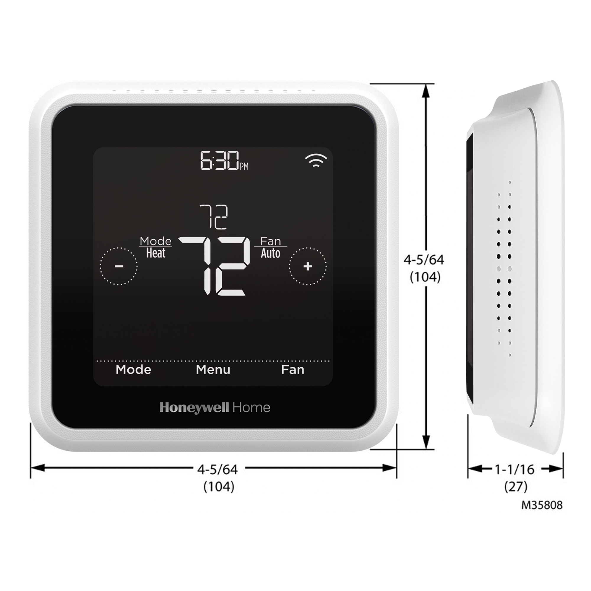 Honeywell Home RTH8800WF2022/W Learning-Thermostats - View #6