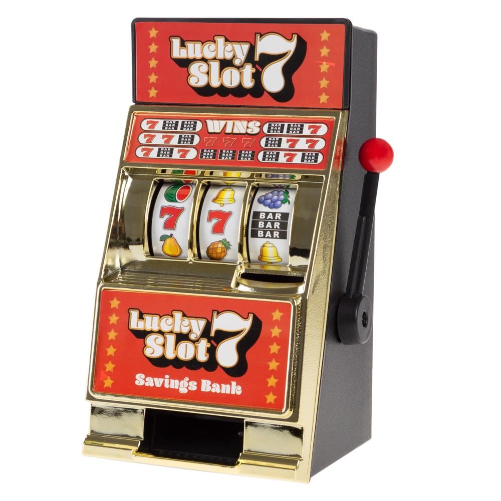Slot Machine Vegas Style Electronic Sound Hand Held 