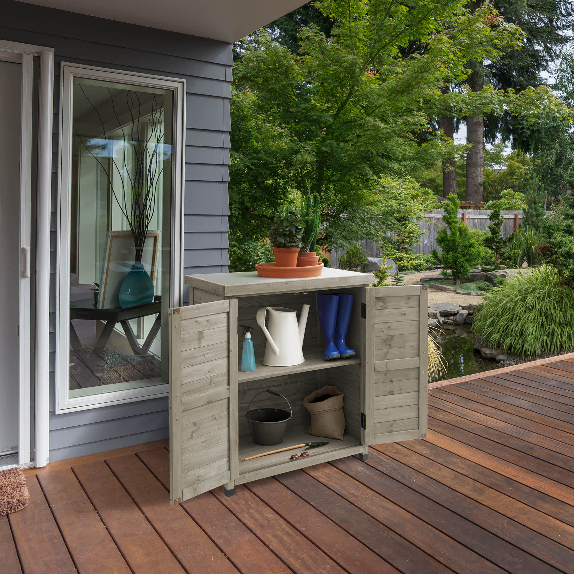 Casafield PAT-CAB-3136-GRY Potting-Benches - View #4