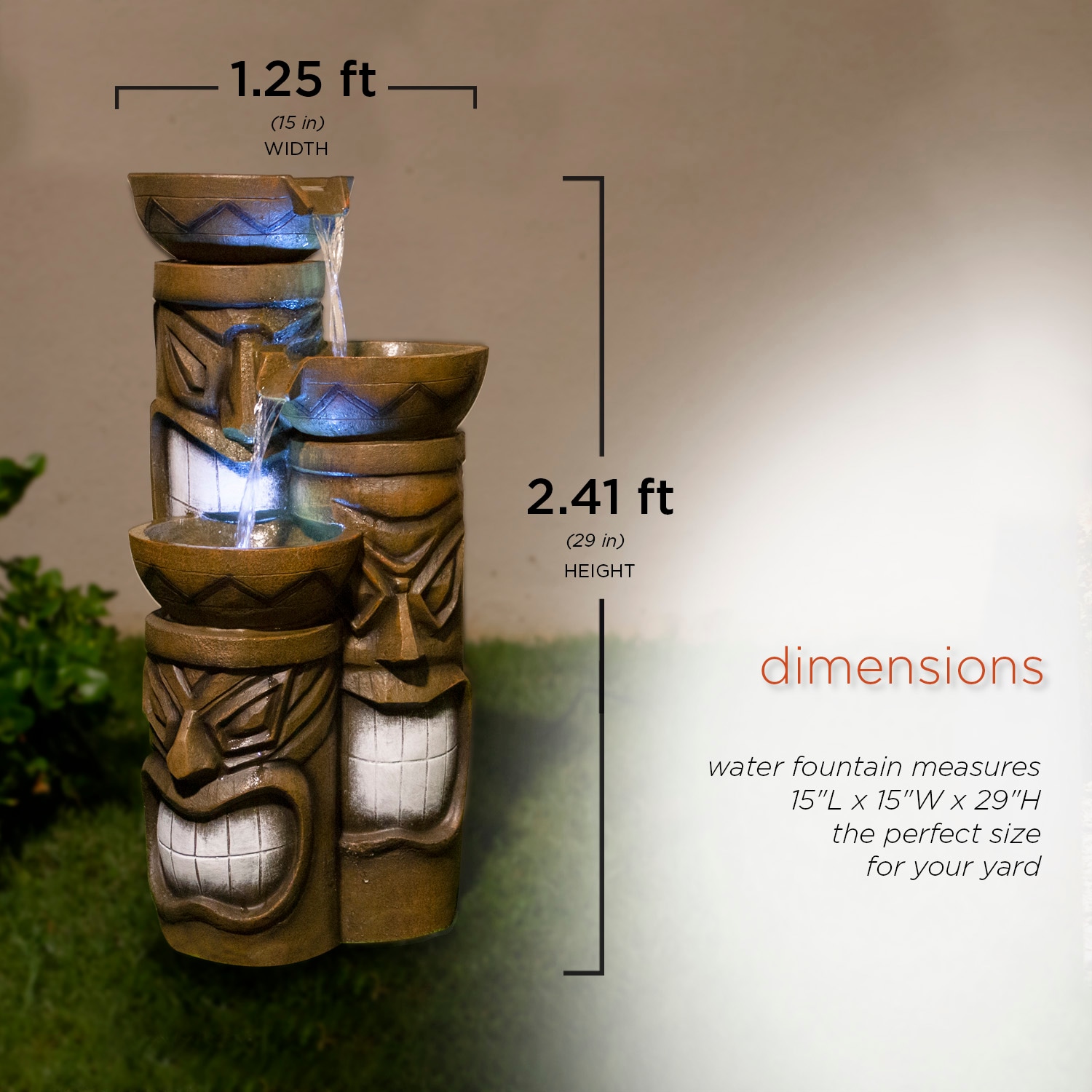 Alpine Corporation GIL838 fountains - View #3