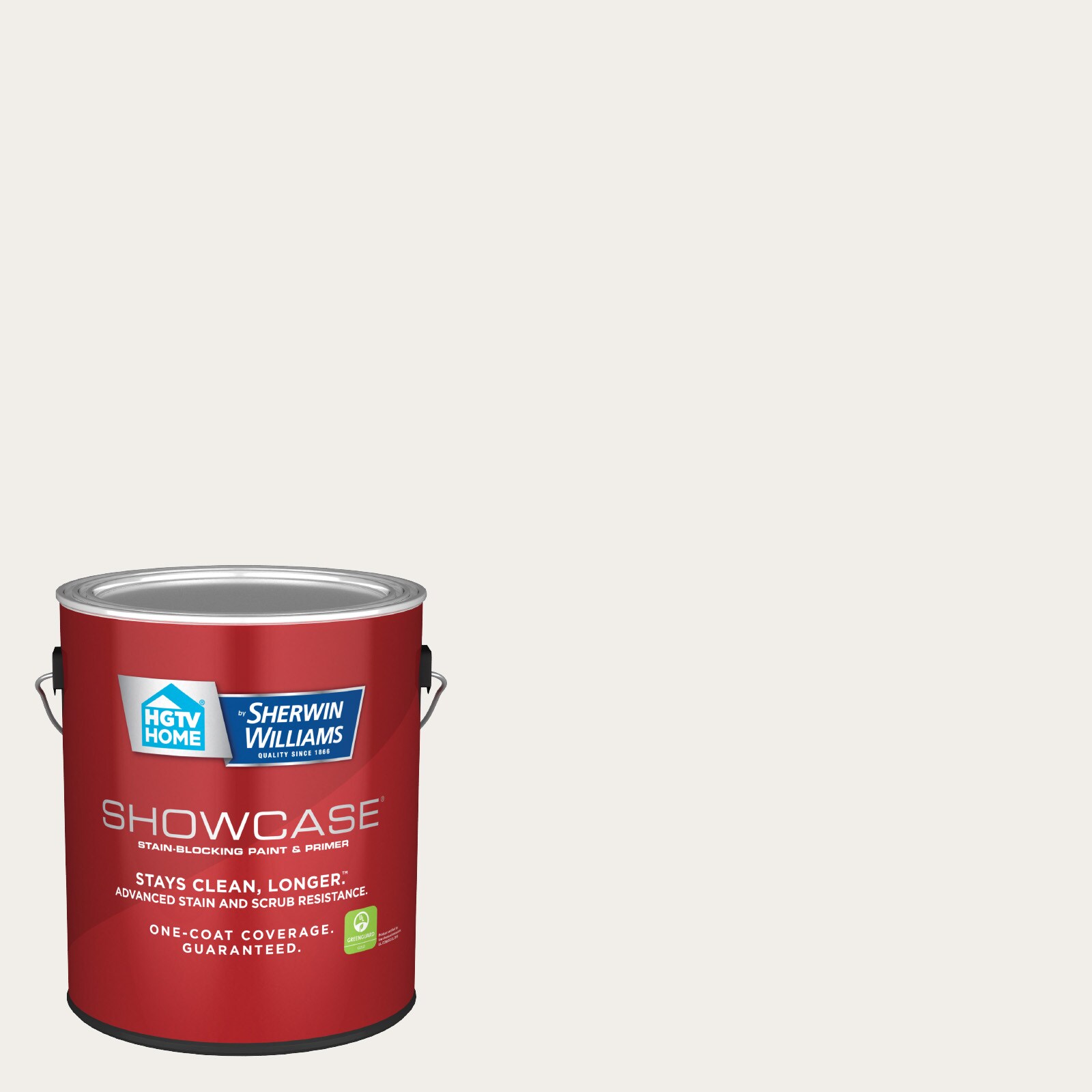 HGTV HOME by Sherwin-Williams 7006-4-935231 Showcase Flat Bistro White 7006-4 Acrylic Interior Paint Paint + Primer ( 1-gallon )