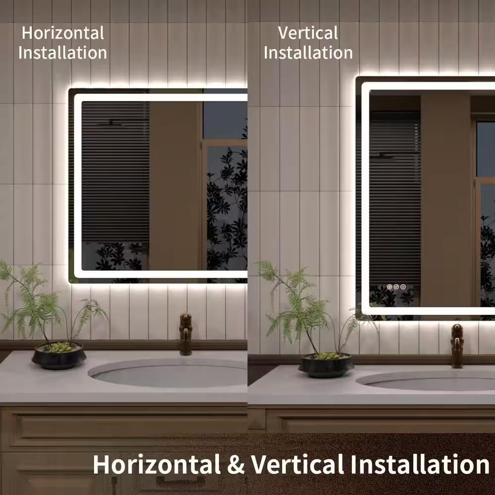Bayfeve BFKF-3036U4-MIR Framed-Bath-Mirrors - View #9
