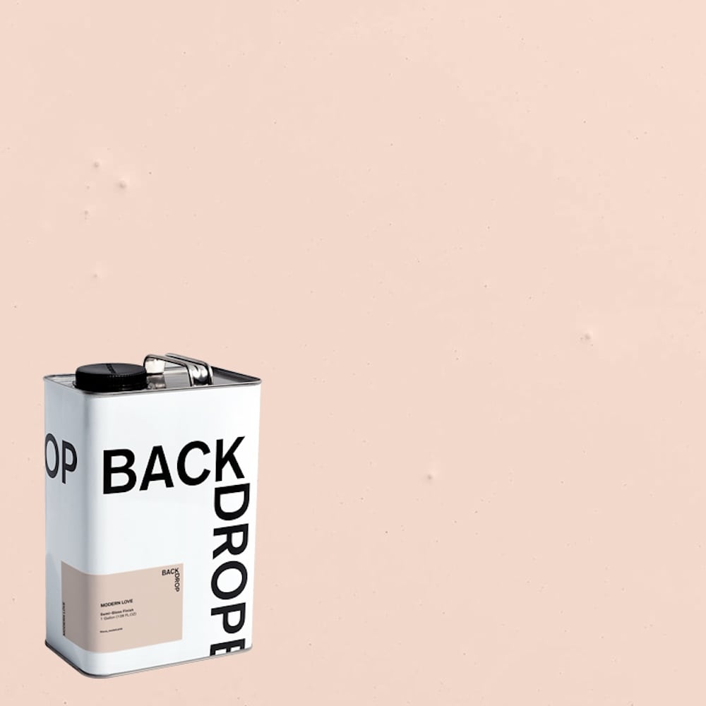 BACKDROP BD255300202 Semi-gloss MODERN LOVE Warm, muted pink Enamel ( Half-gallon )