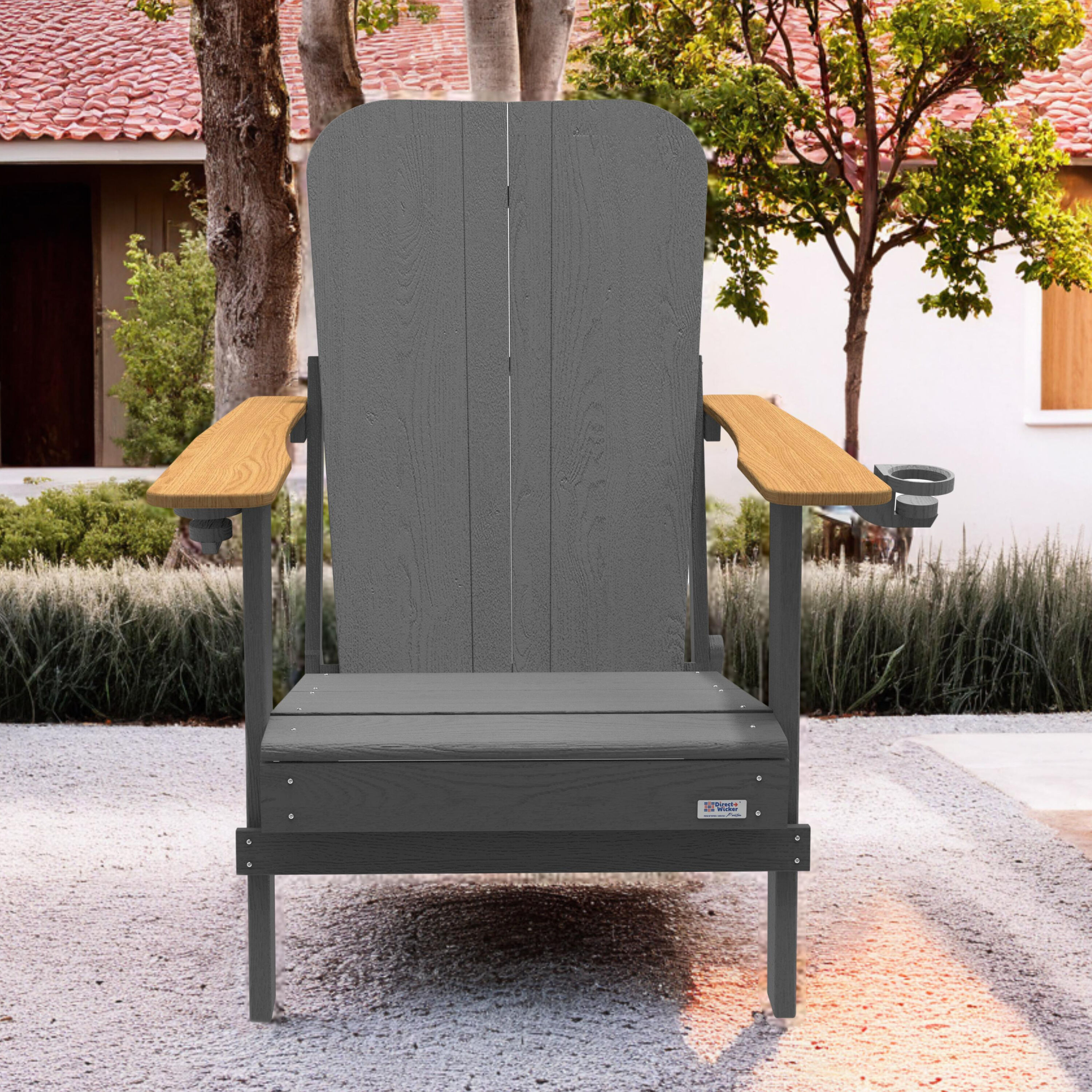 Moda Furnishings PAC-011-GR Patio-Chairs - View #3