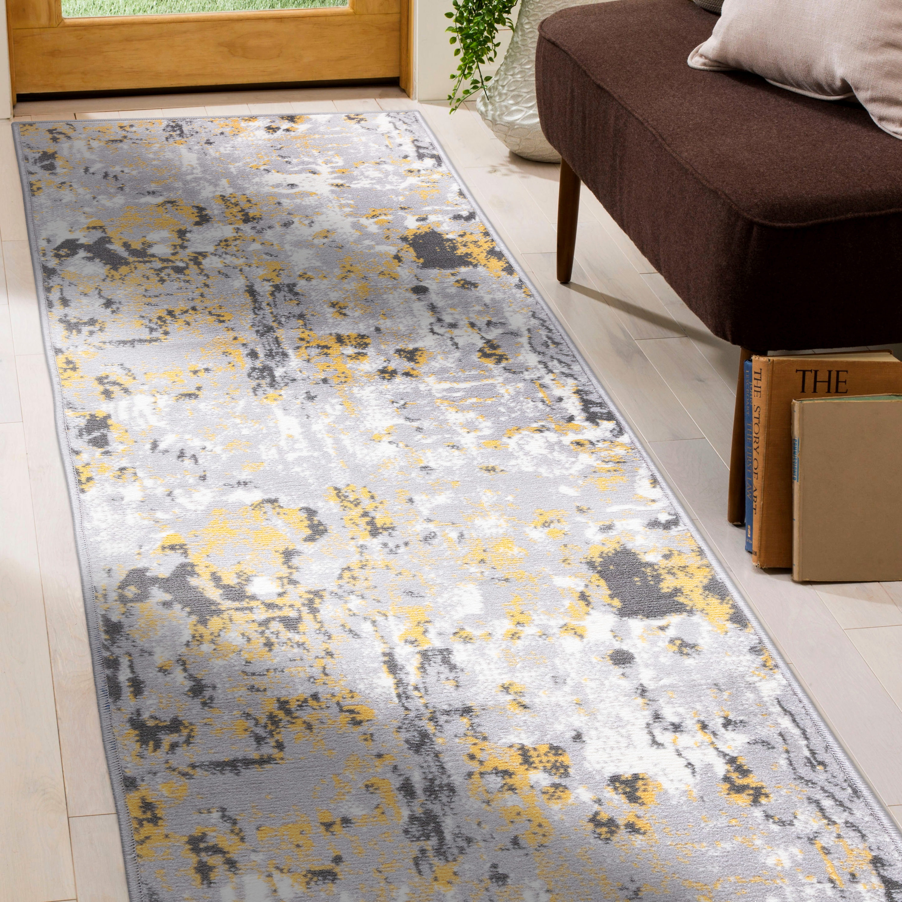 World Rug Gallery 2085YELLOW2X7 rugs - View #3
