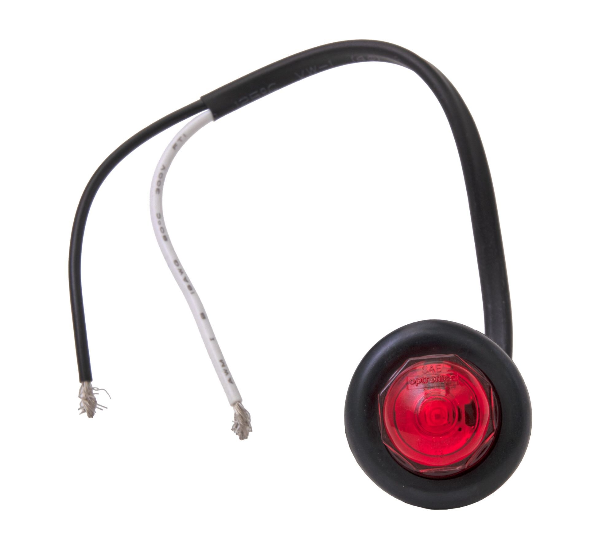 Carry-On Trailer CO-MCL12RK Red LED 3/4-in Sealed Marker/clearance Light