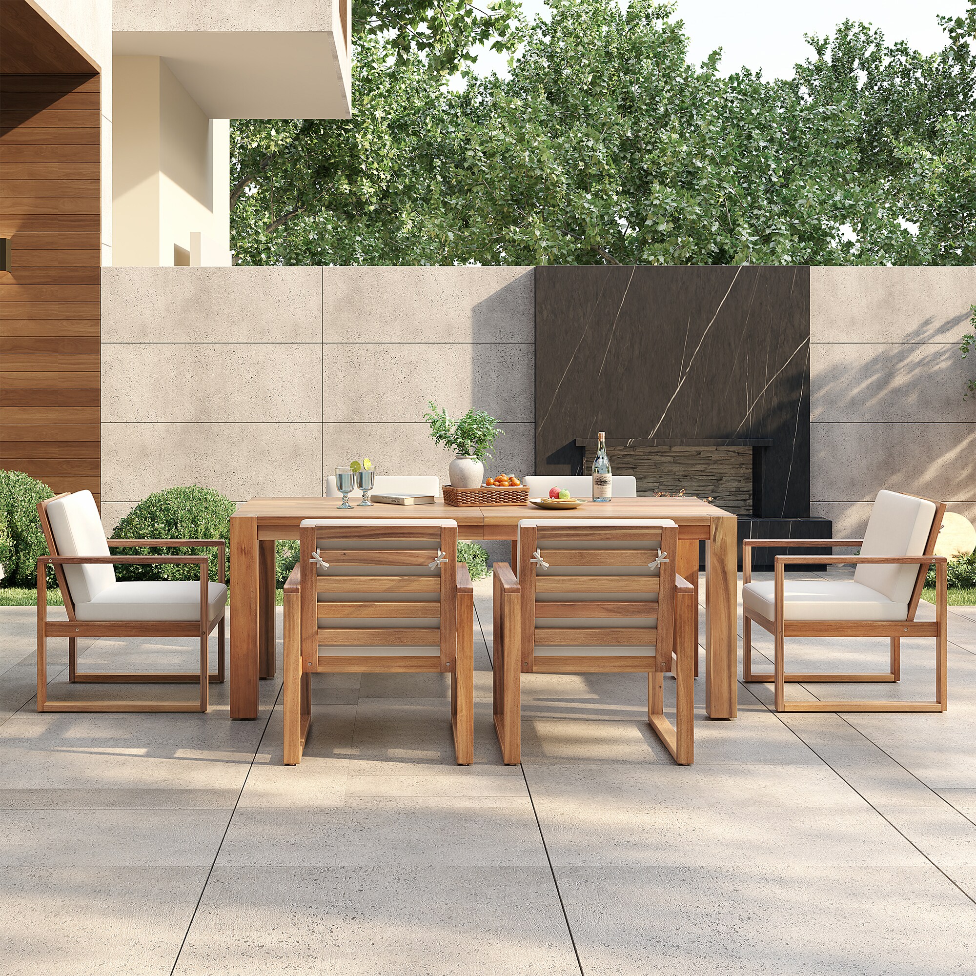 SINOFURN SYA380110BG Patio-Dining-Sets - View #9