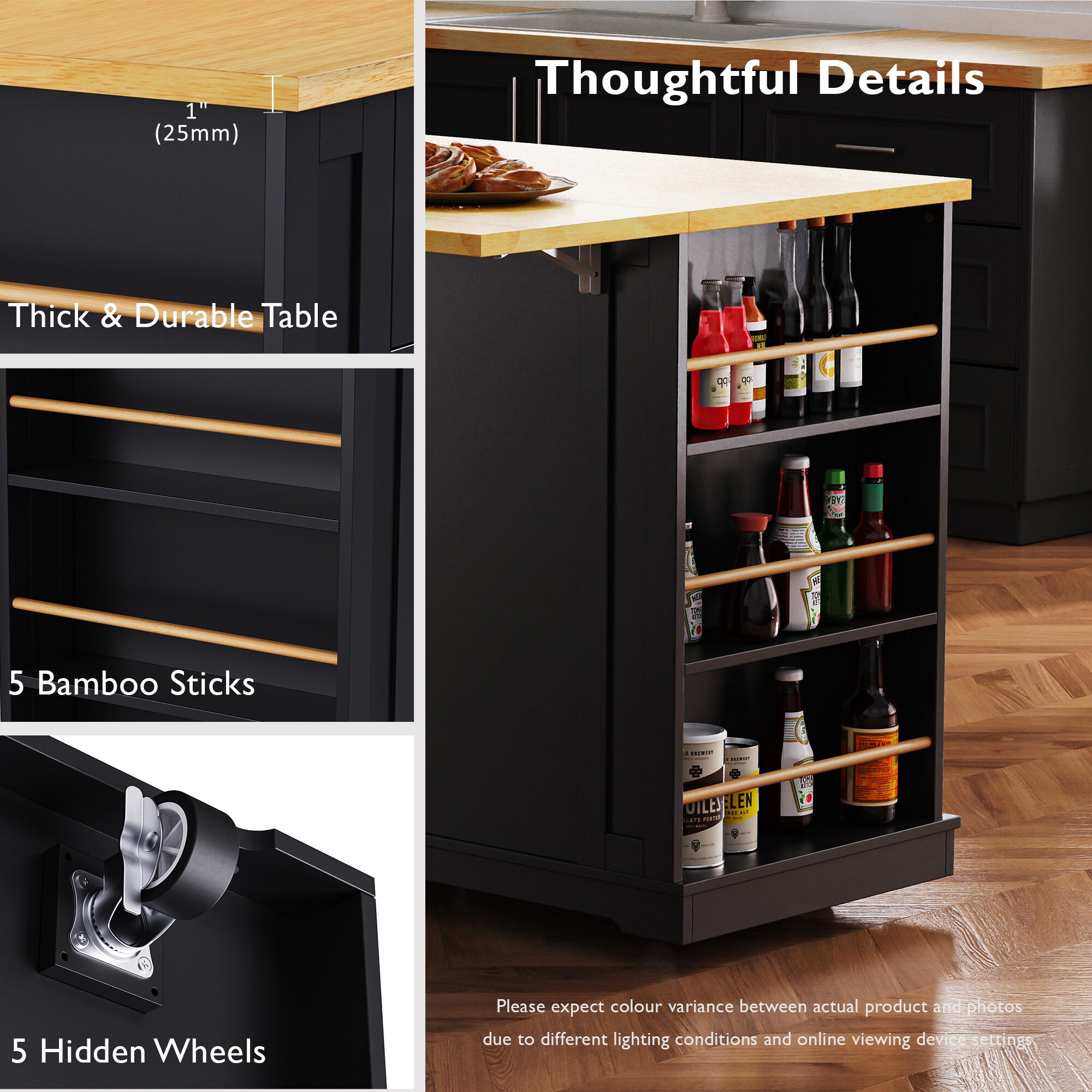 SINOFURN SYB260090BK Kitchen-Furniture - View #20