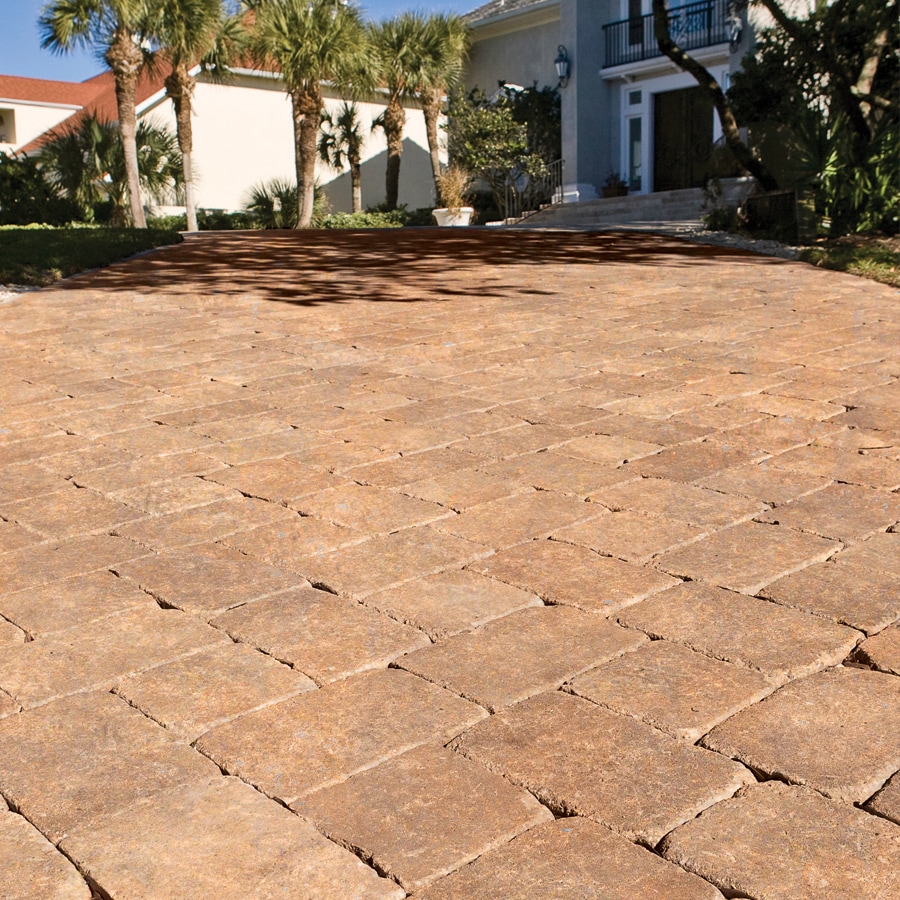 Country Manor 6-in L x 9-in W x 2-in H Paver in the Pavers & Stepping ...