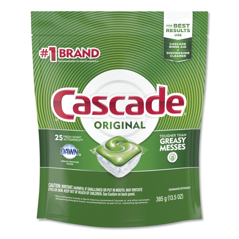 Cascade ActionPacs 5-Pack 13.5-oz Fresh Dishwasher Detergent