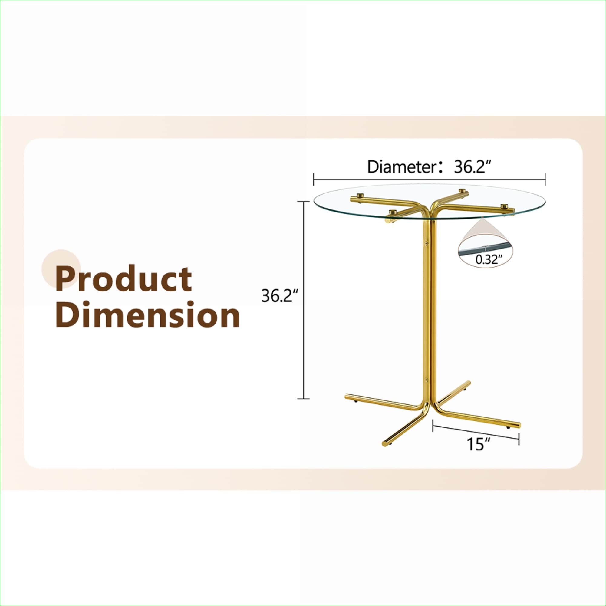 Watnature LMM2W4K6DKMY Dining-Tables - View #15