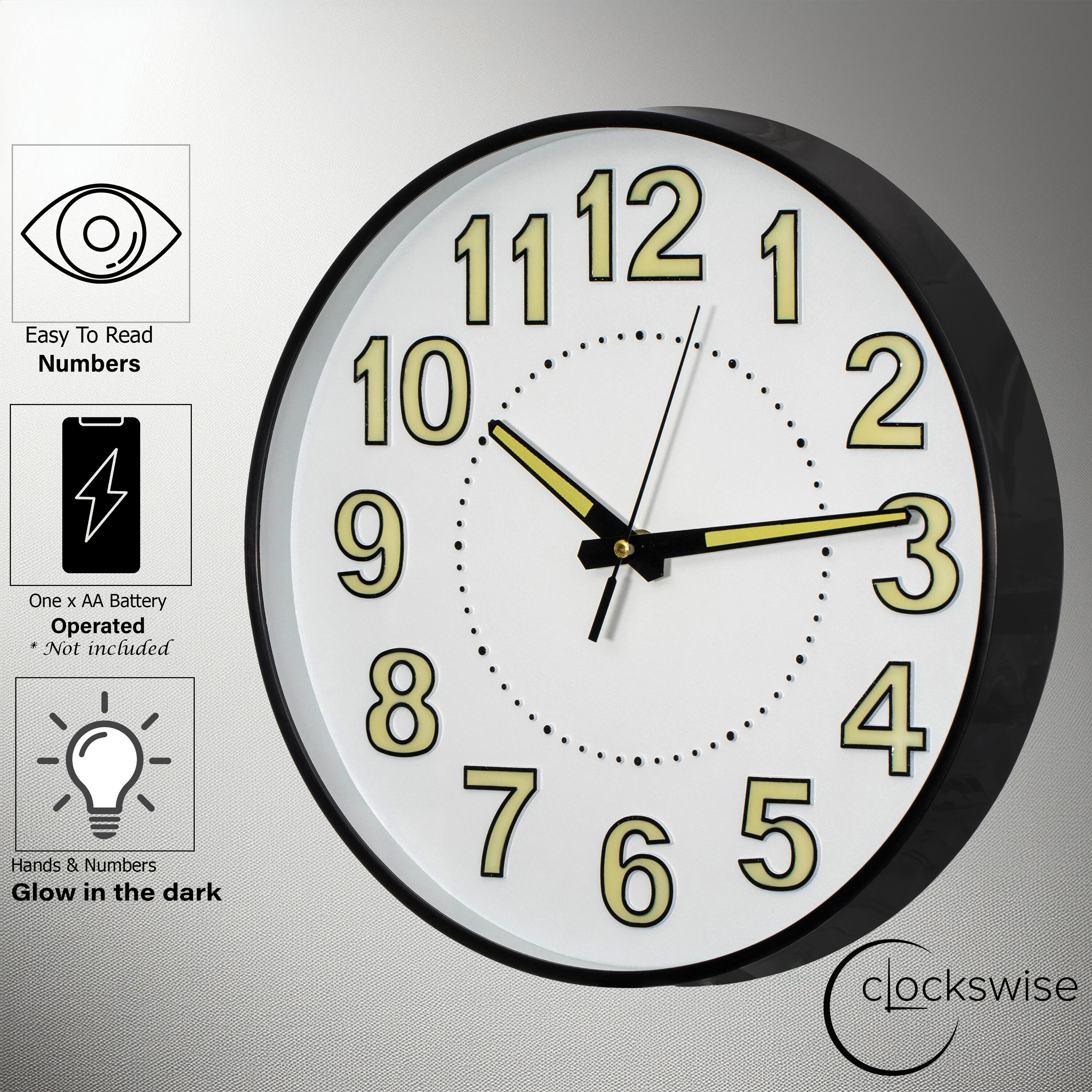 Clockswise QI004746.14 Indoor-Outdoor-Clocks - View #3
