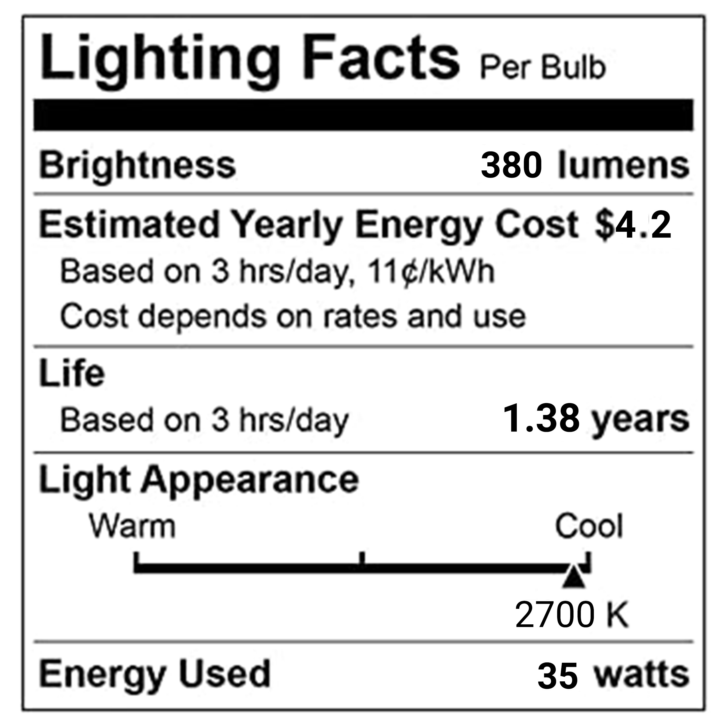 Bluex Bulbs JC6.35-35W Specialty-Light-Bulbs - View #3