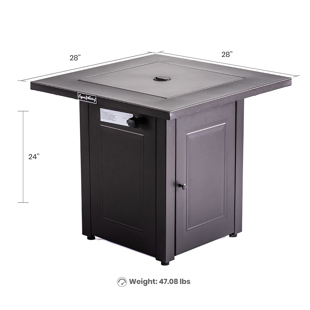 Legacy Heating CDF-WMGB28 Outdoor-Gas-Firepits - View #3