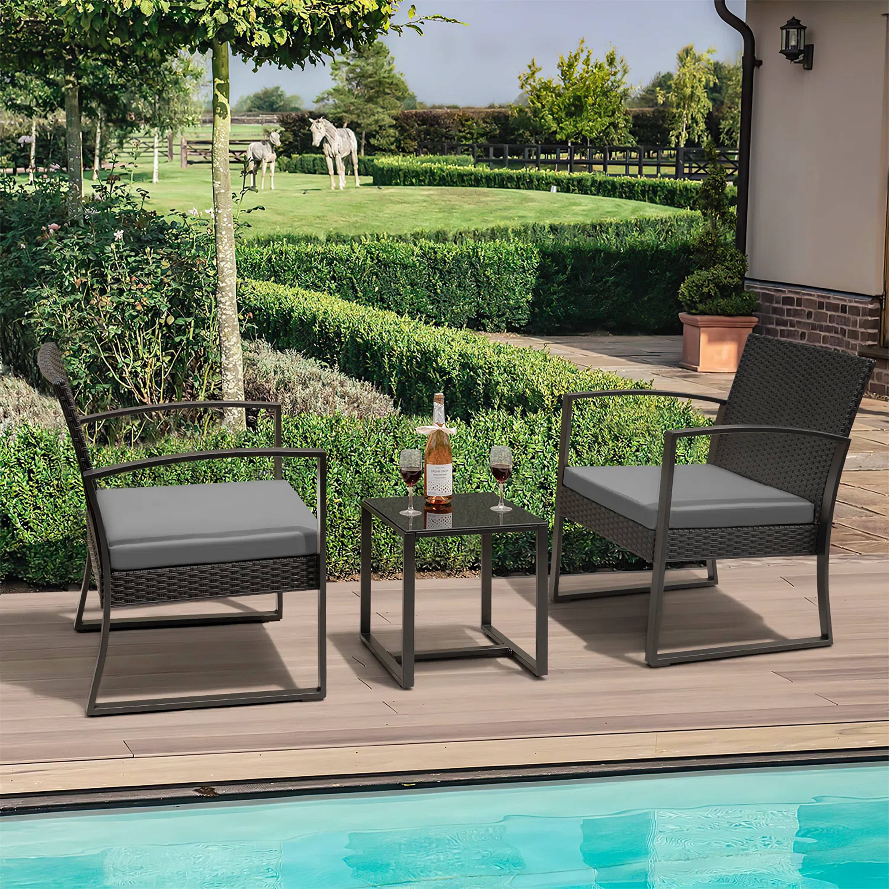 Vineego LS-PCS22-0027-0GY Patio-Conversation-Sets - View #5