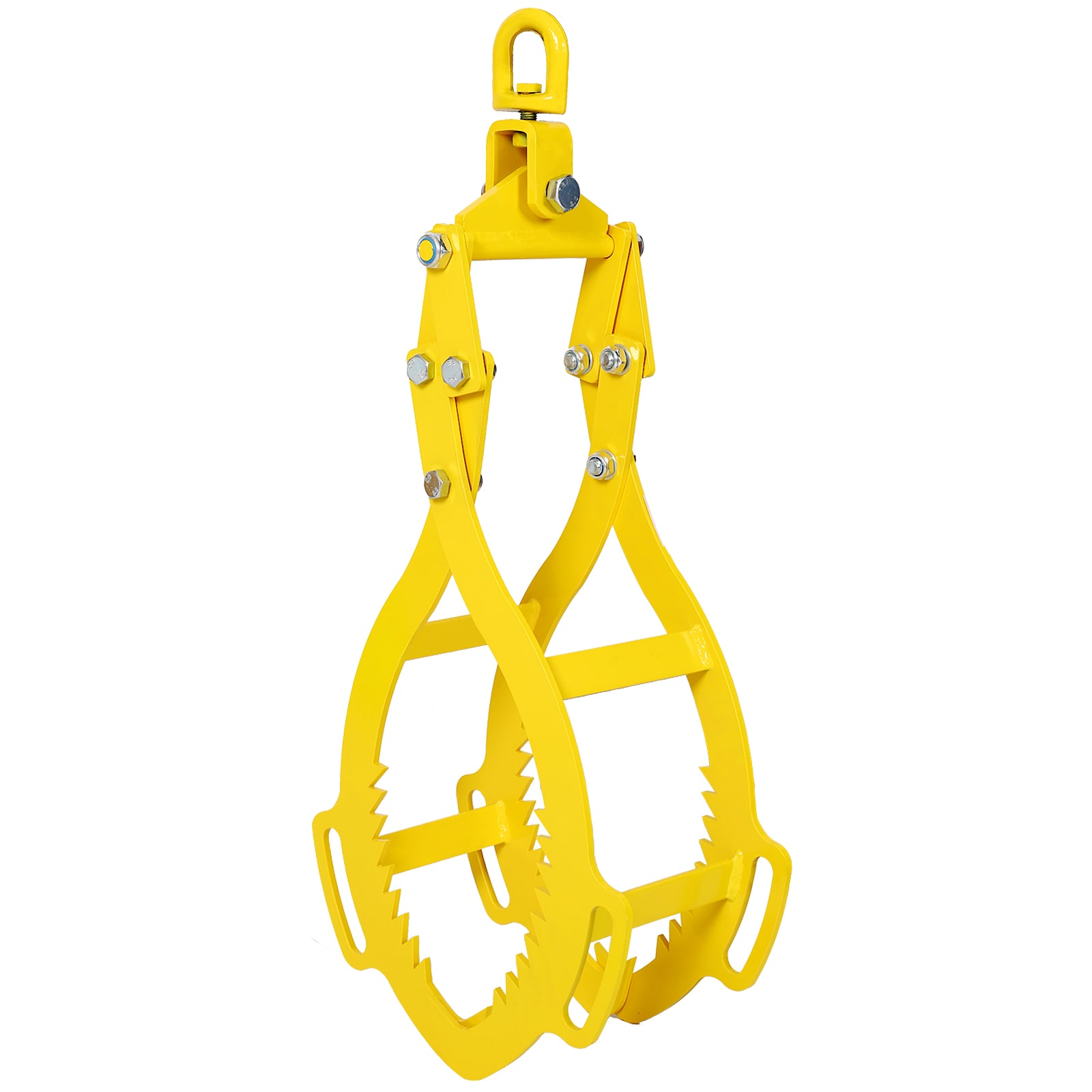 Timber Claw Hook, 32 in - Swivel Log Lifting Tongs Heavy Duty