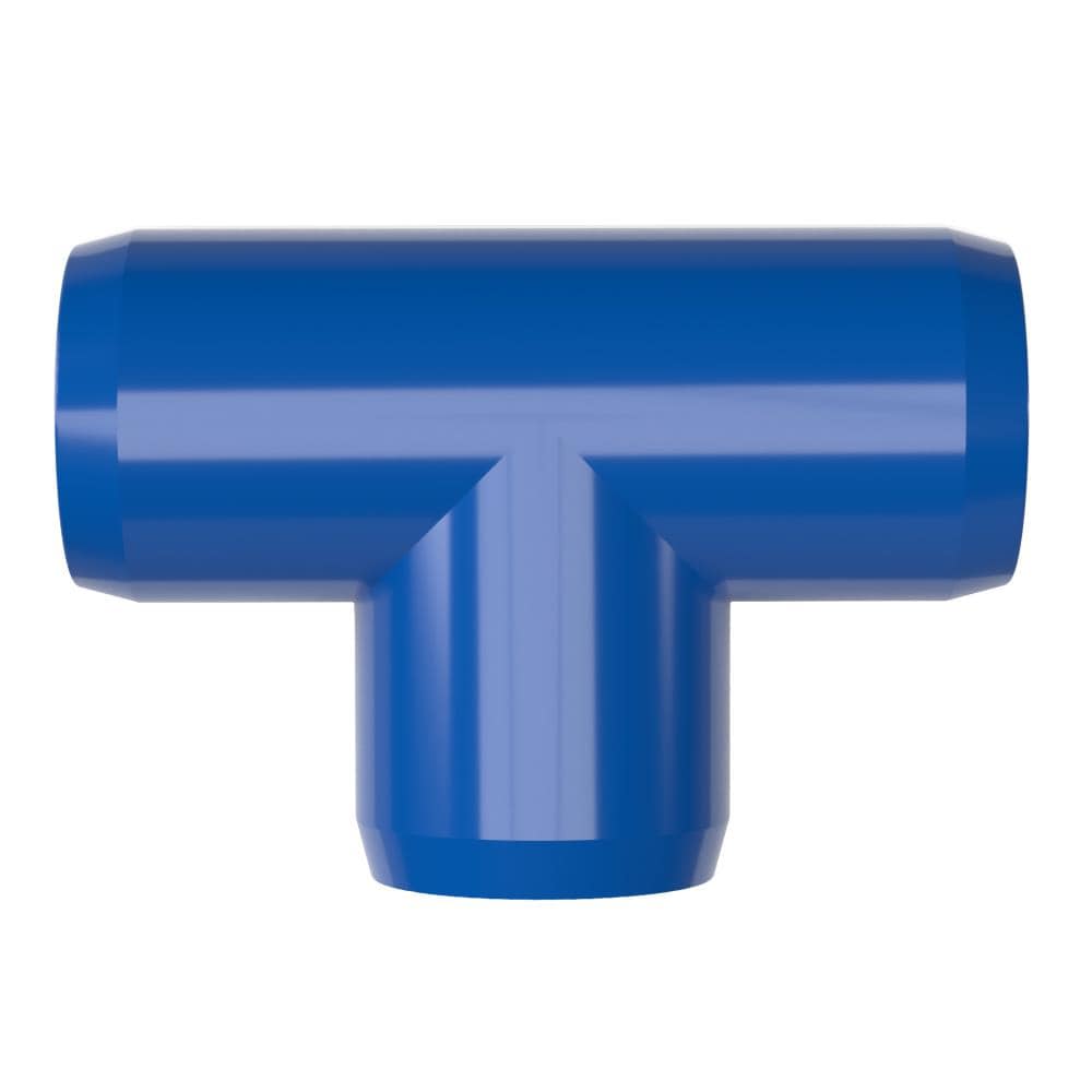 PVC Pipeworks 125-T-BLU-4 Pvc-Pressure-Sch-40-Fittings - View #2