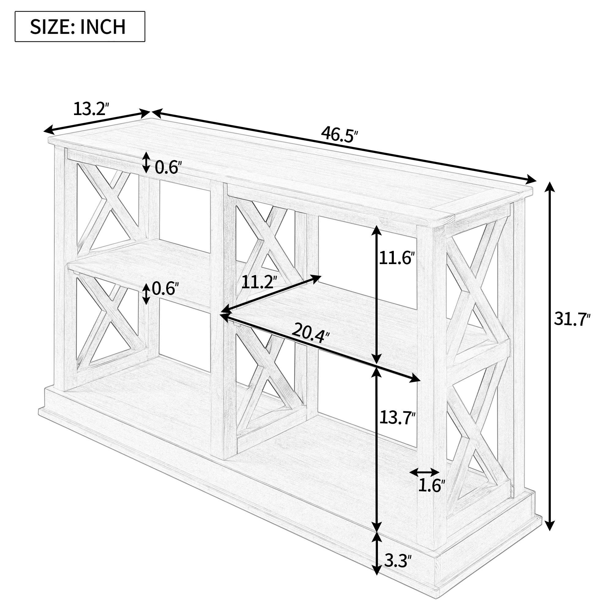 AHIOU HOME ZAAH-CT199317N Console-Sofa-Tables - View #11