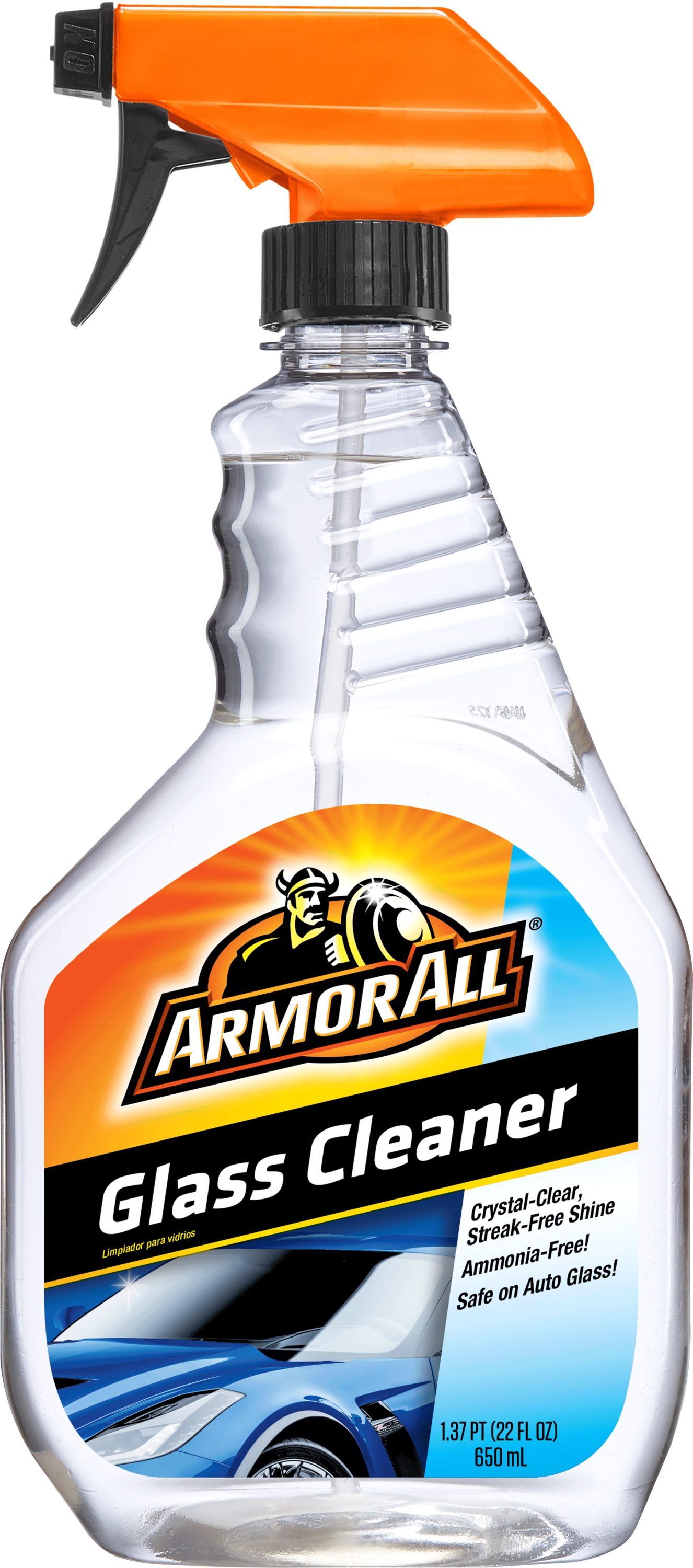 Armor All Glass Cleaner 22 Fluid Ounces Pump Spray Glass Cleaner