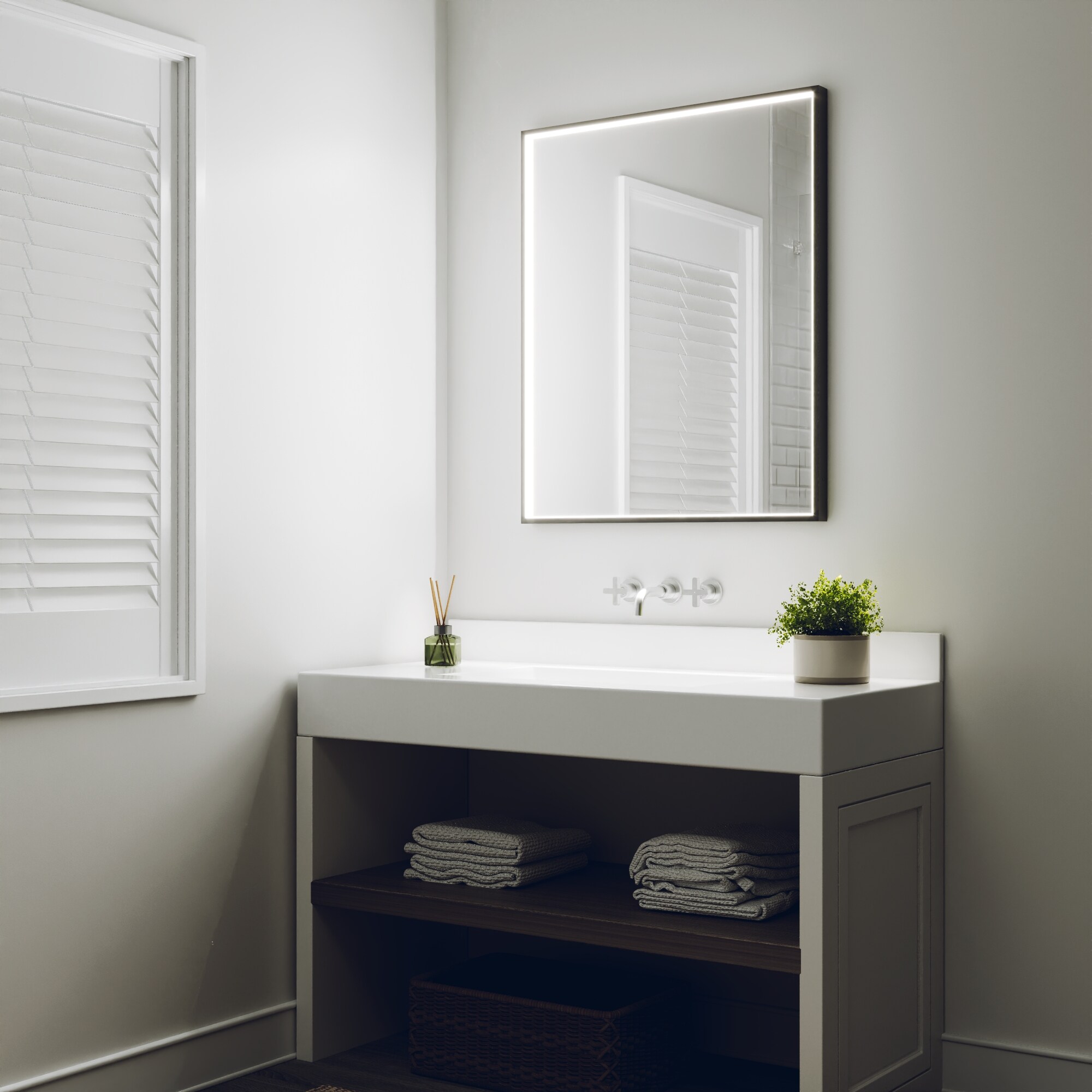 ES-DIY ESBM3036V19MBX Framed-Bath-Mirrors - View #14