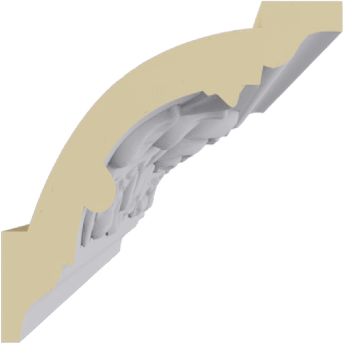 Ekena Millwork MLD03X03X04RO-CASE-2 Crown-Moulding - View #2