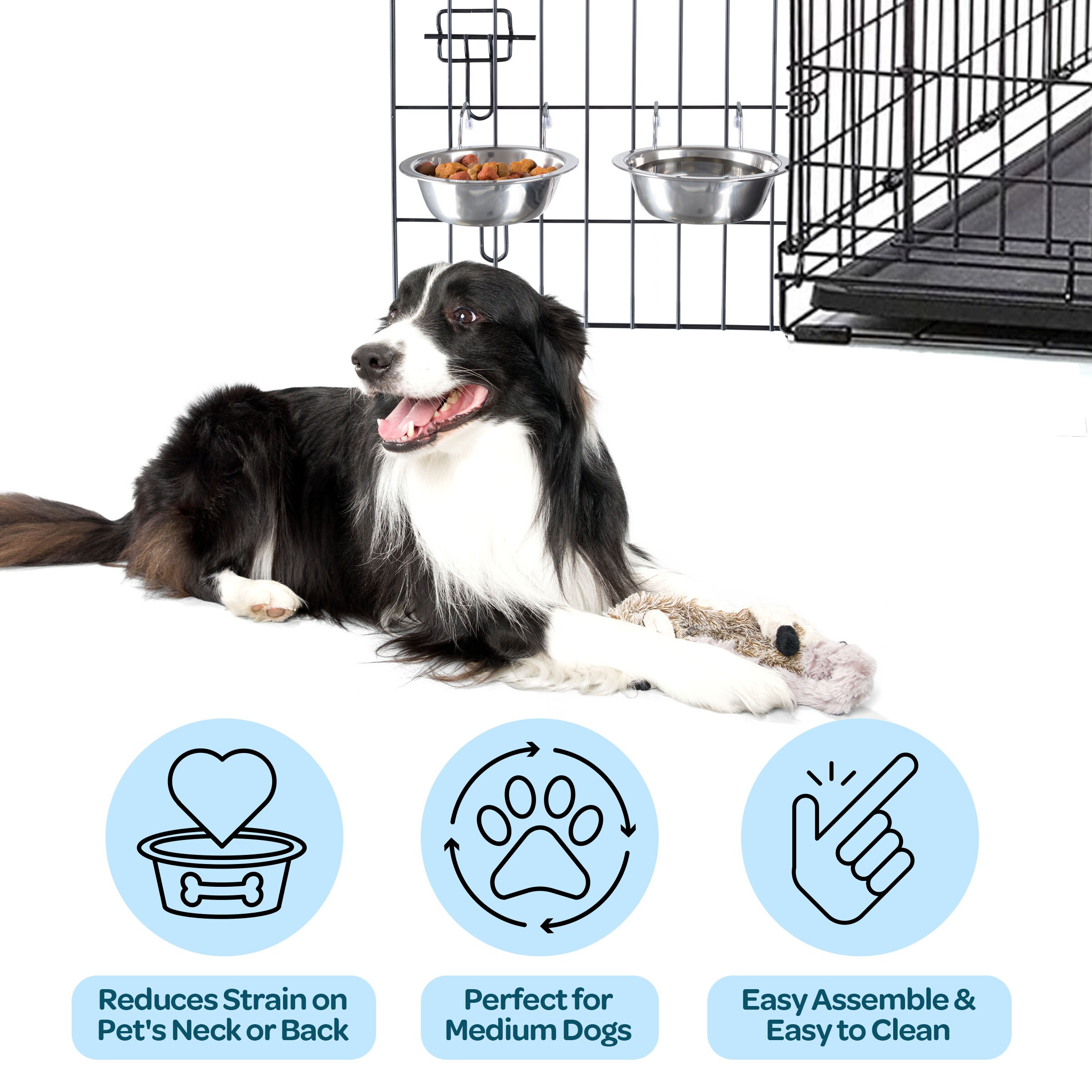 PETMAKER 549386BEY Pet-Bowls - View #3