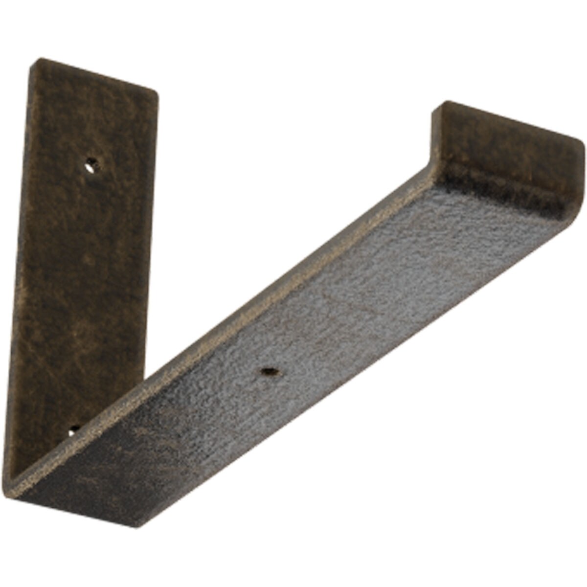 Ekena Millwork BKTM02X12X07HSAPG 12-in x 2-in x 7-in Antique Gold Steel Wall Bracket