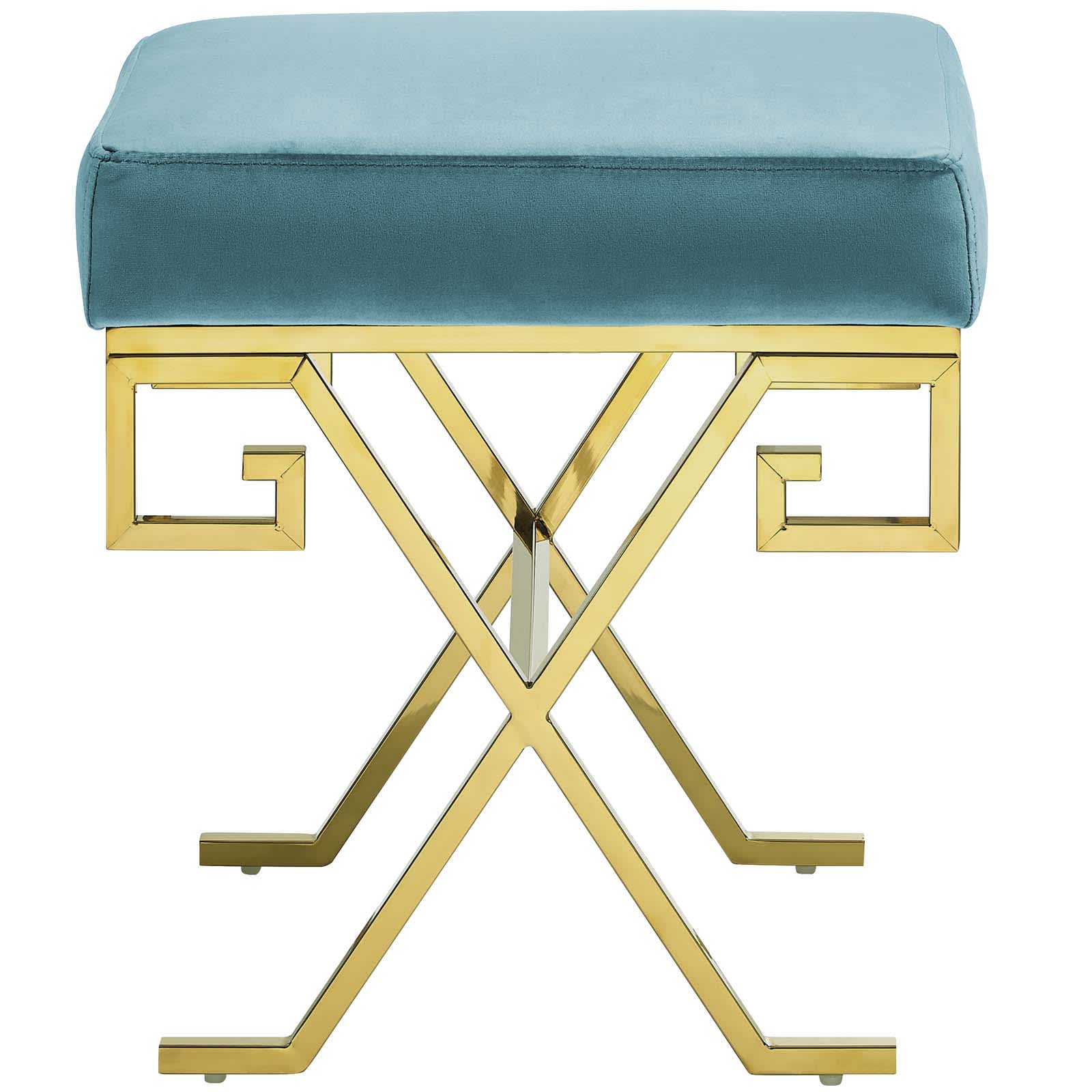 Modway EEI-2877-GLD-SEA bench - View #5