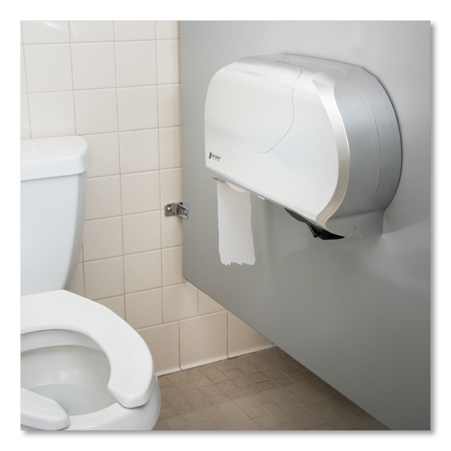 San Jamar SJMR4070SS Comm-Toilet-Tissue-Dispensers - View #6