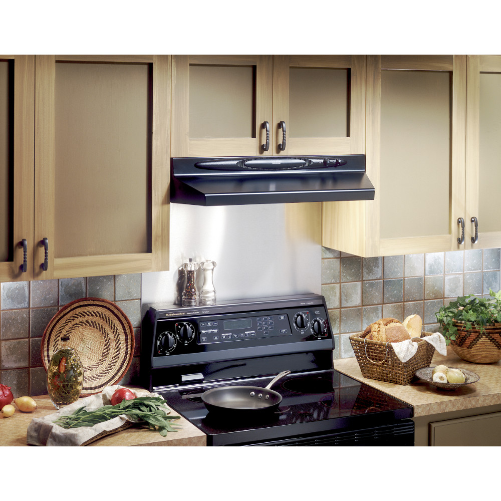 Broan Duct-free Universal Backsplash Plate (Stainless Steel) in the Range  Hood Parts department at