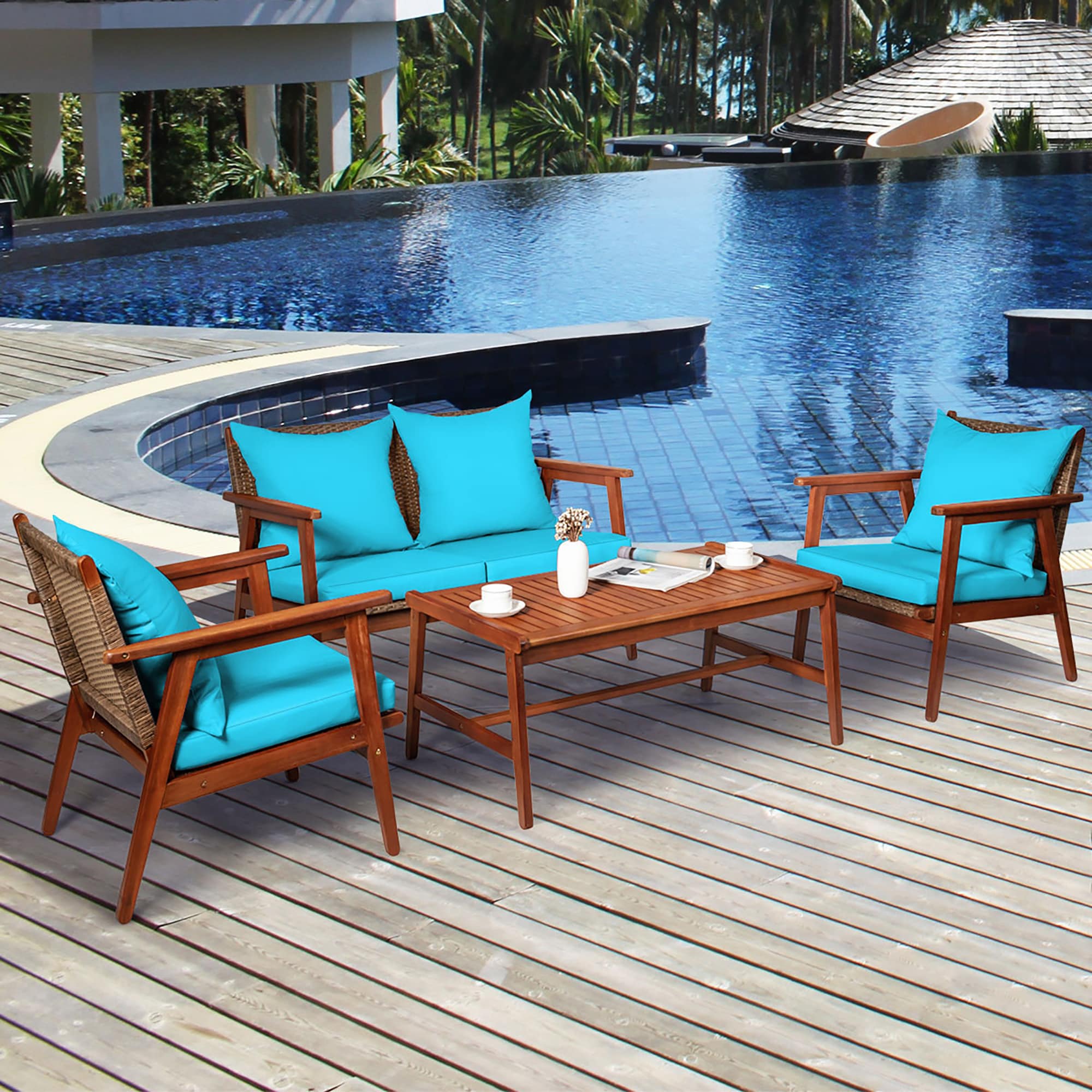 Costway HW68969TU+ Patio-Conversation-Sets - View #8
